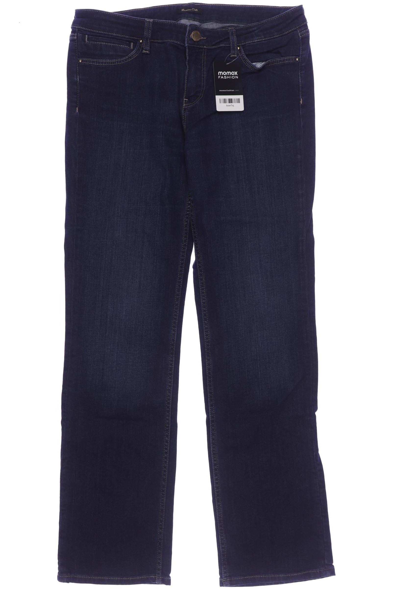 

Massimo Dutti Damen Jeans, marineblau, Gr. 42