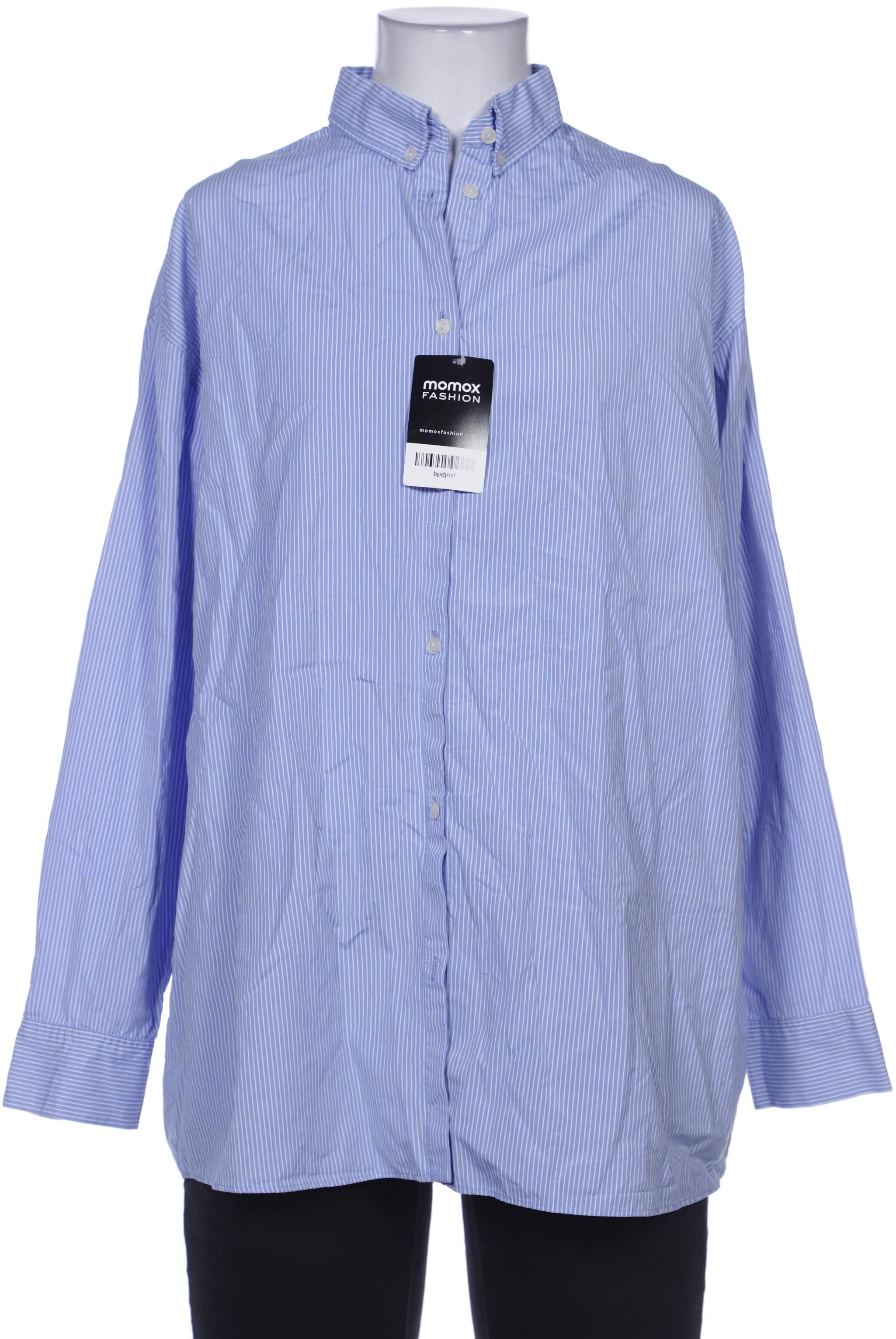 

Massimo Dutti Damen Bluse, blau, Gr. 34