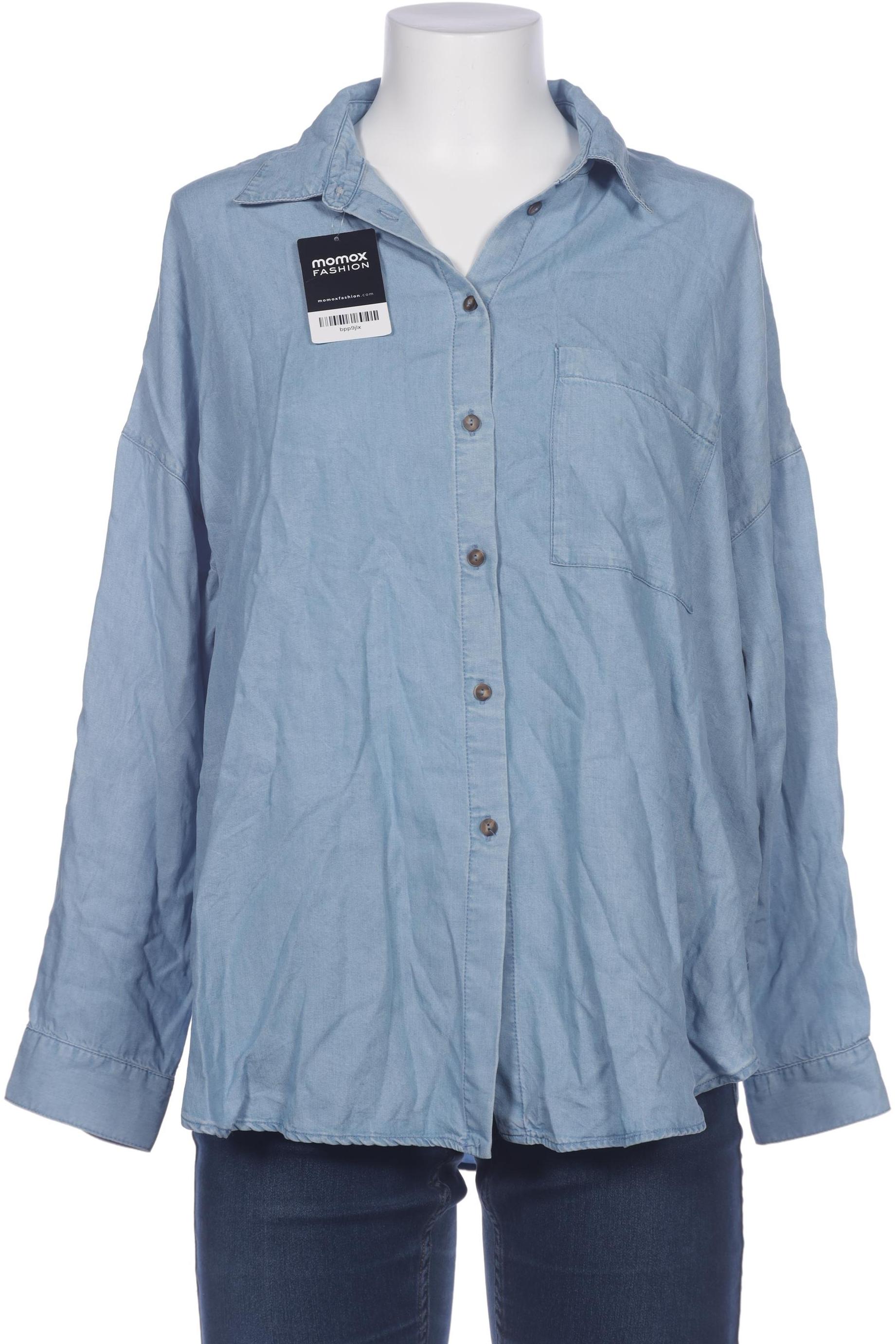 

Massimo Dutti Damen Bluse, hellblau, Gr. 42