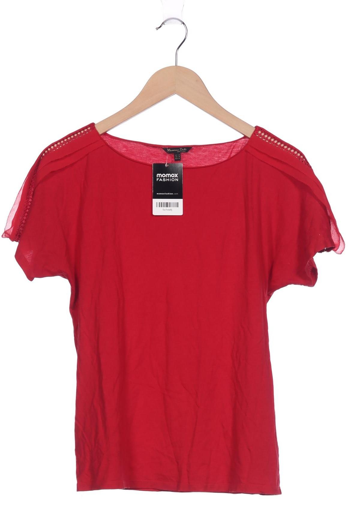 

Massimo Dutti Damen T-Shirt, rot, Gr. 38