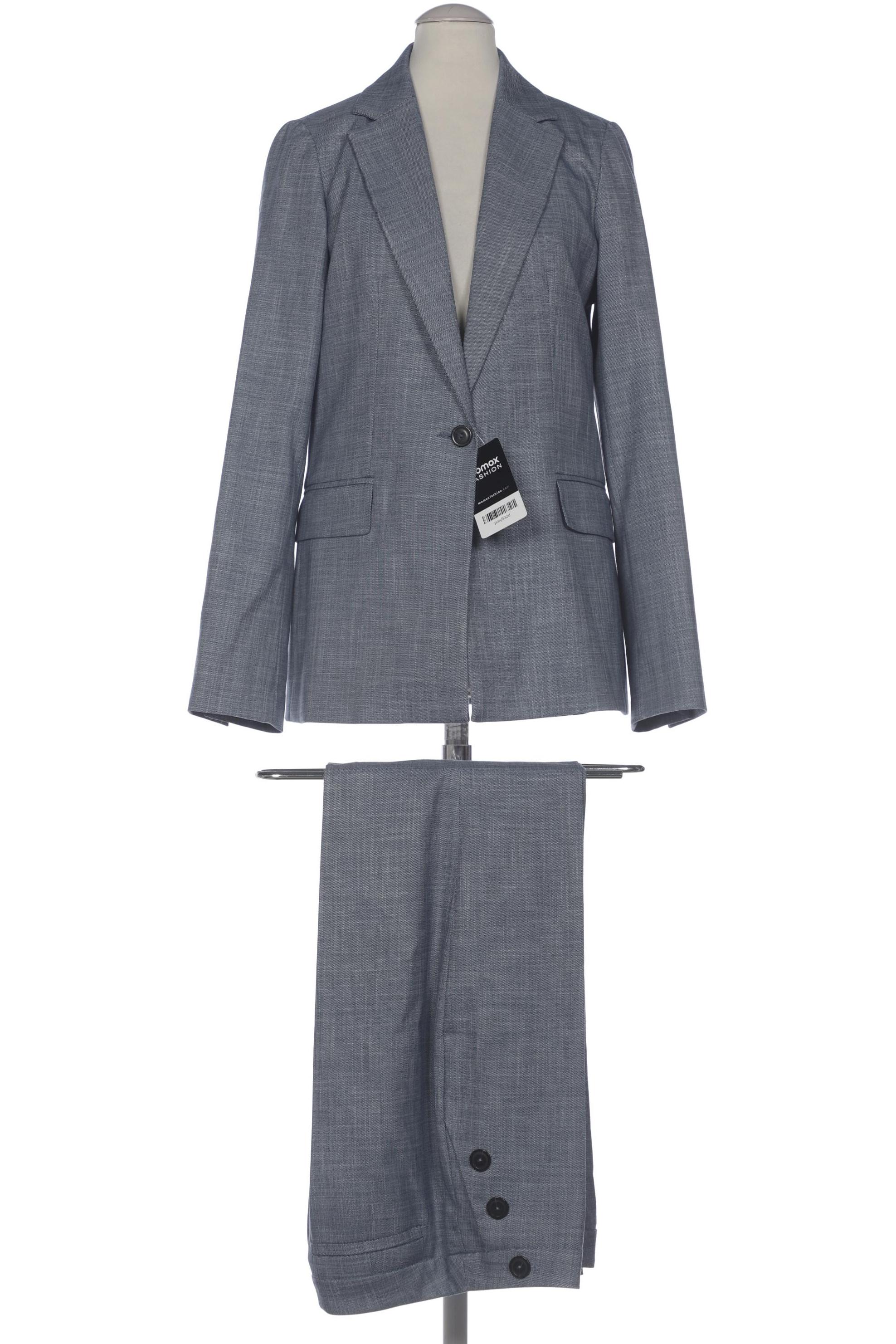 

Massimo Dutti Damen Anzug, blau, Gr. 34