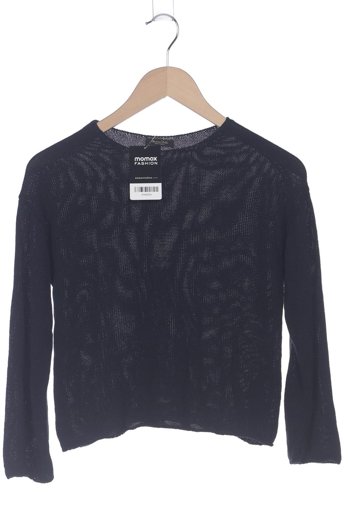 

Massimo Dutti Damen Pullover, marineblau, Gr. 34