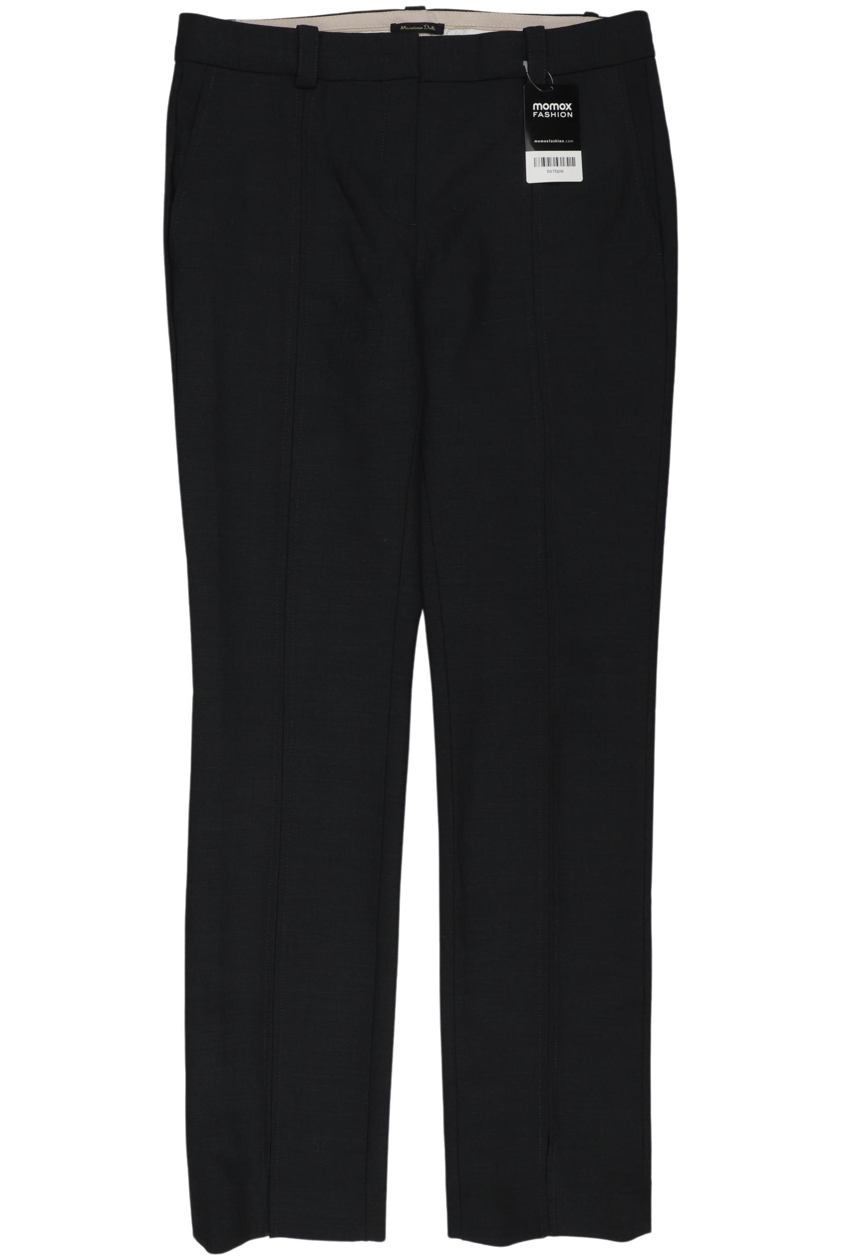 

Massimo Dutti Damen Stoffhose, grün, Gr. 42