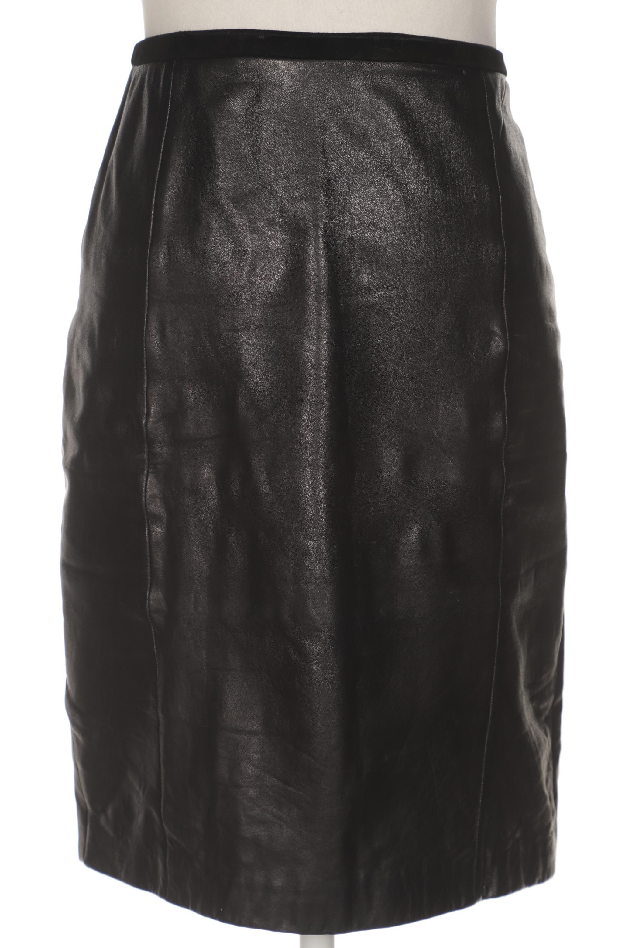 

Massimo Dutti Damen Rock, schwarz, Gr. 38
