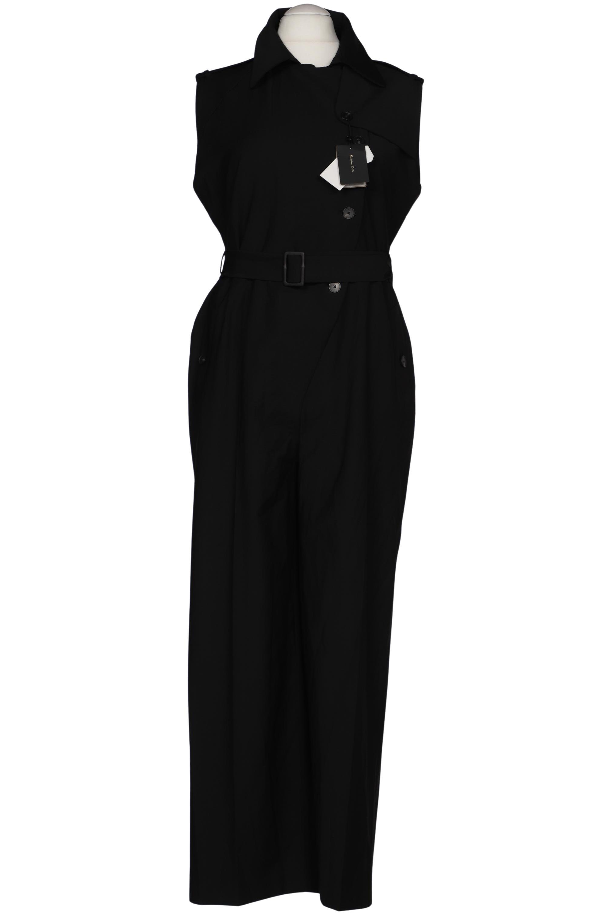 

Massimo Dutti Damen Jumpsuit/Overall, schwarz, Gr. 44