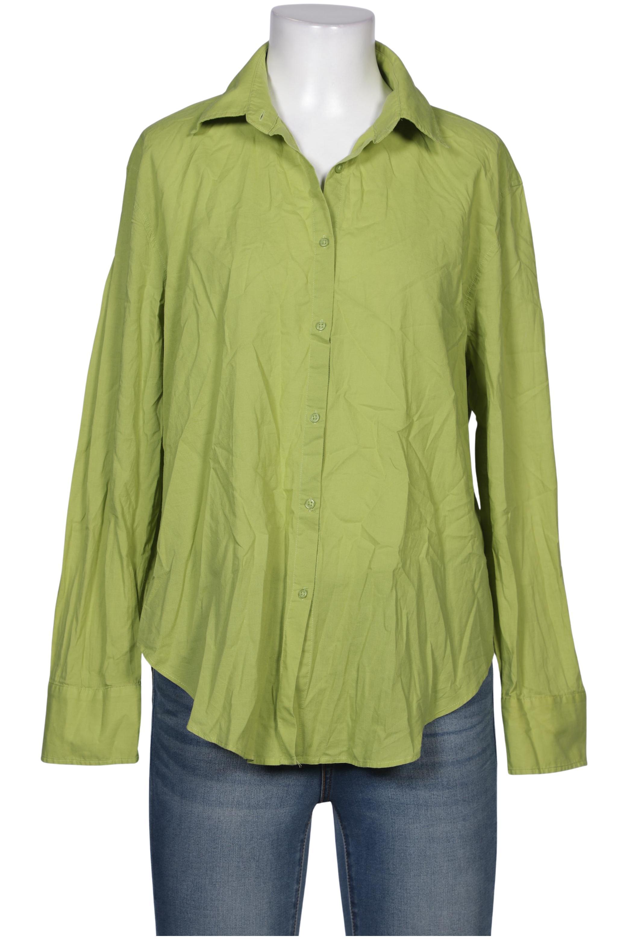 

Massimo Dutti Damen Bluse, hellgrün, Gr. 40