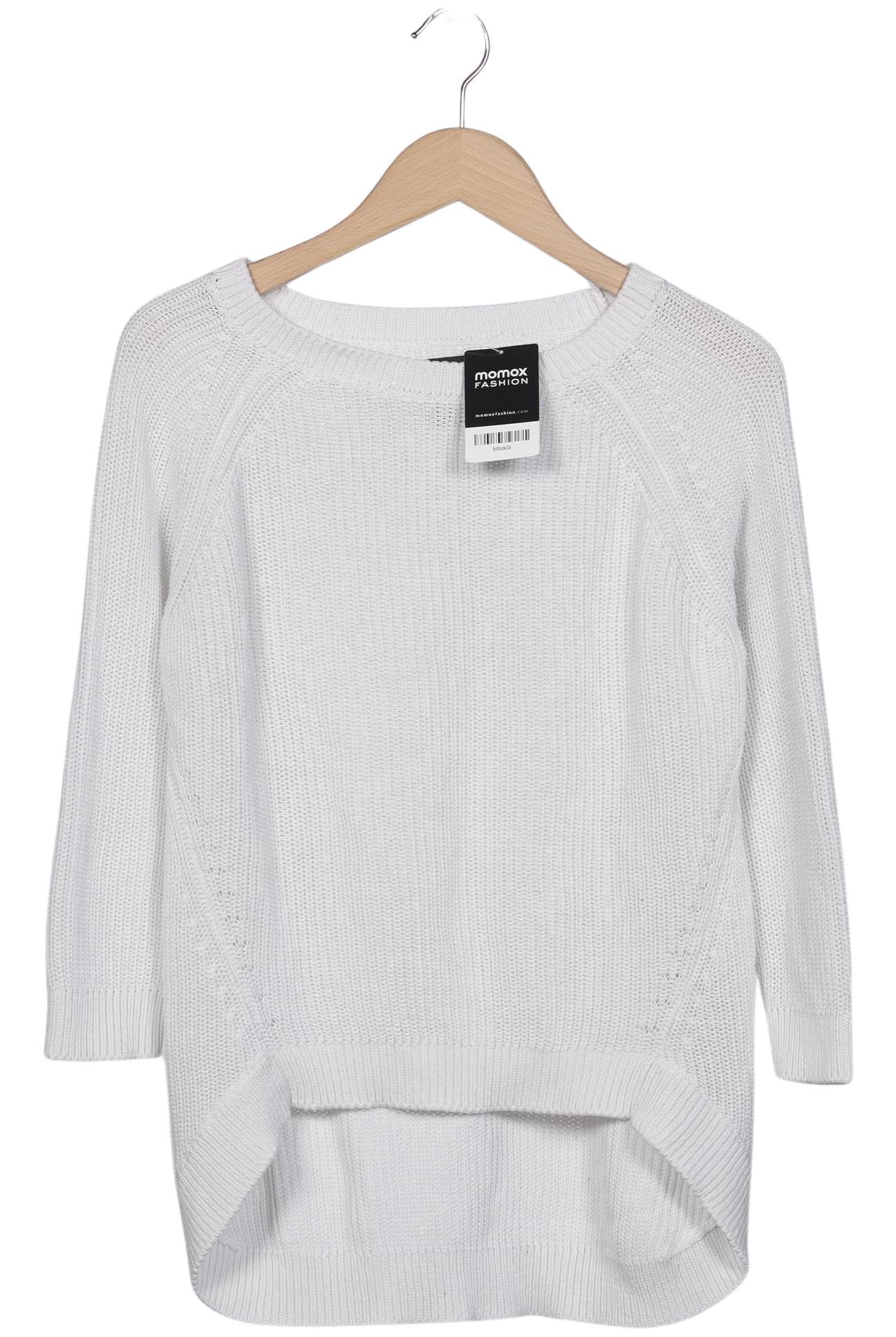 

Massimo Dutti Damen Pullover, weiß, Gr. 36