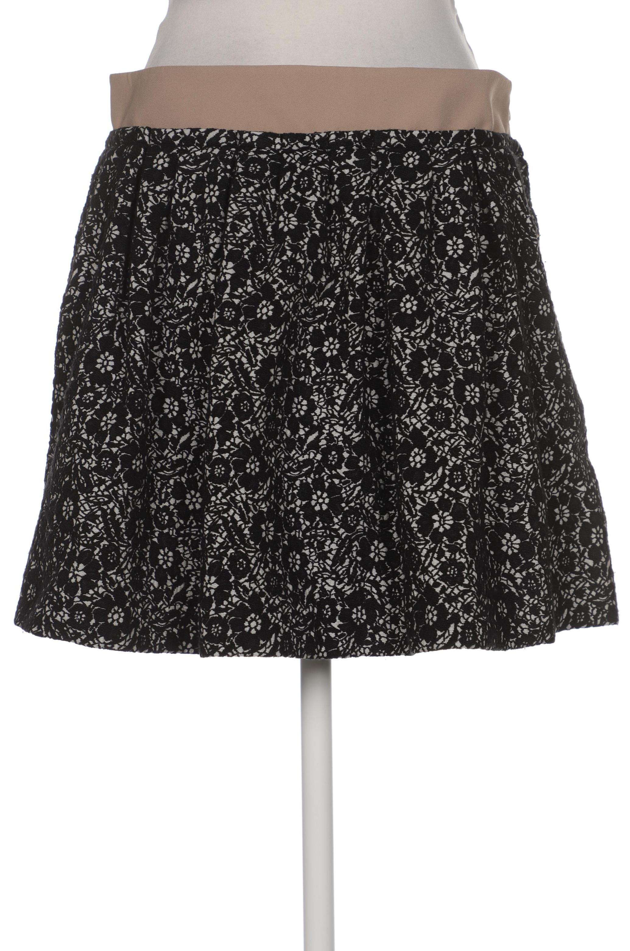 

Massimo Dutti Damen Rock, schwarz, Gr. 40