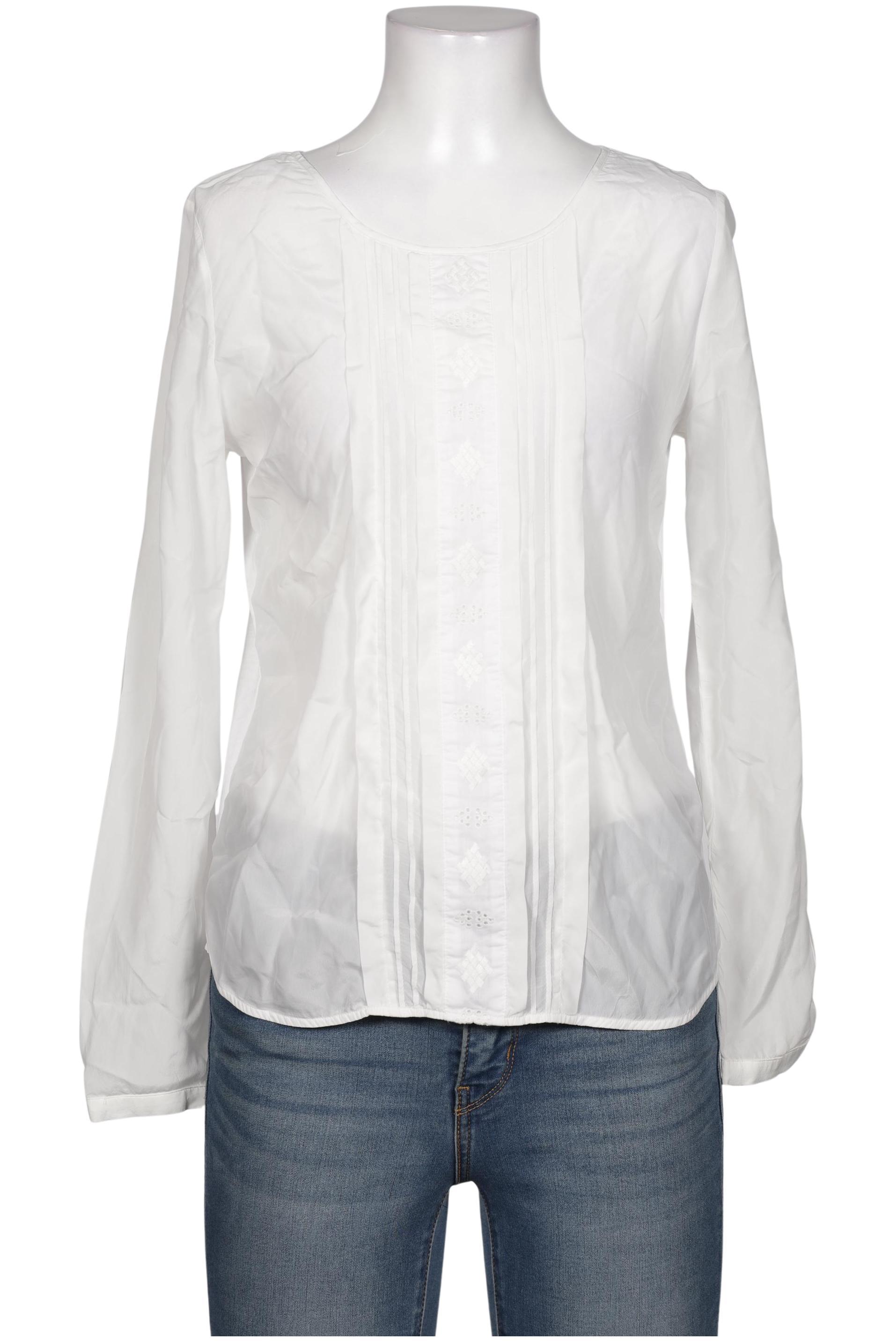 

Massimo Dutti Damen Bluse, weiß, Gr. 36