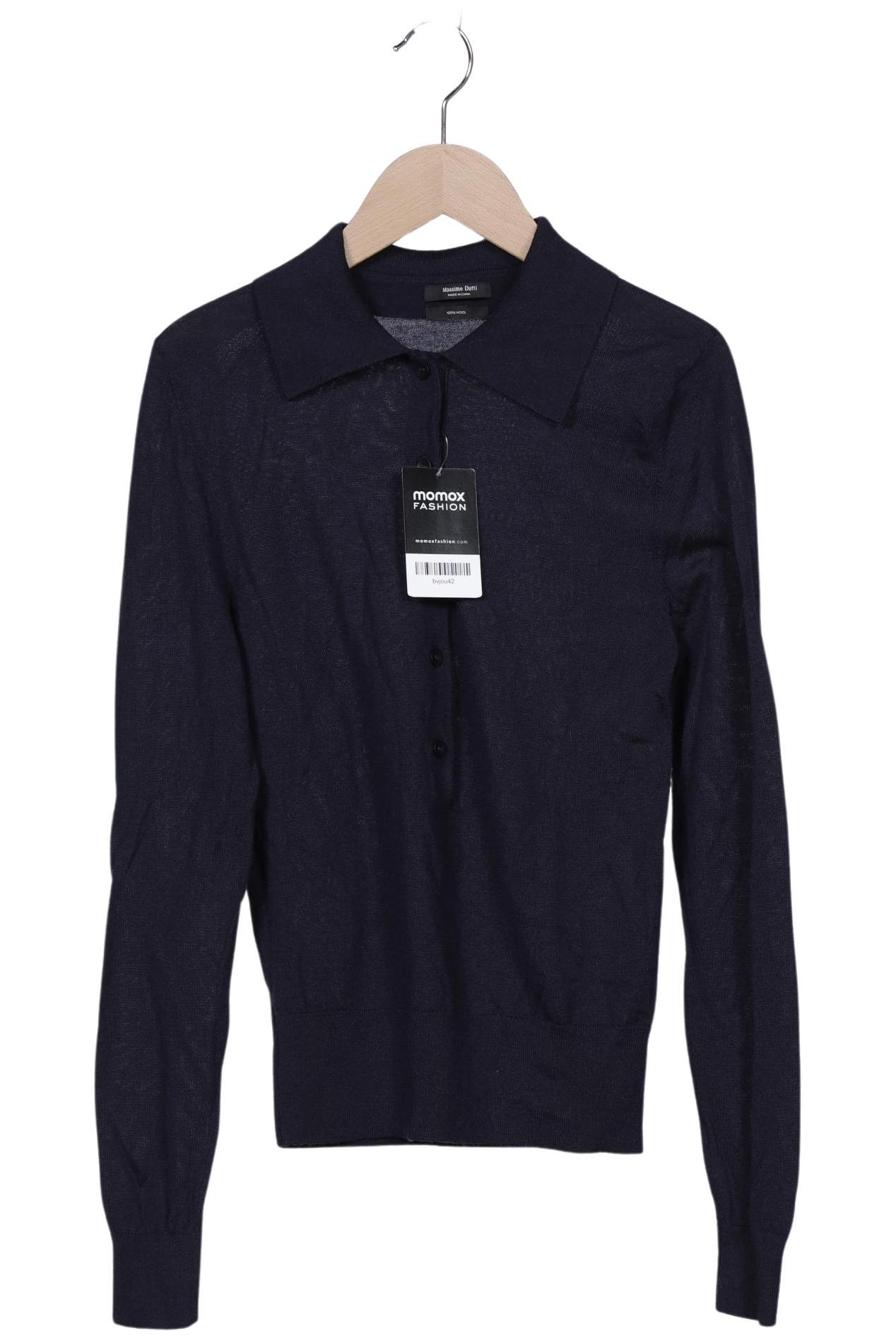 

Massimo Dutti Damen Pullover, marineblau, Gr. 36