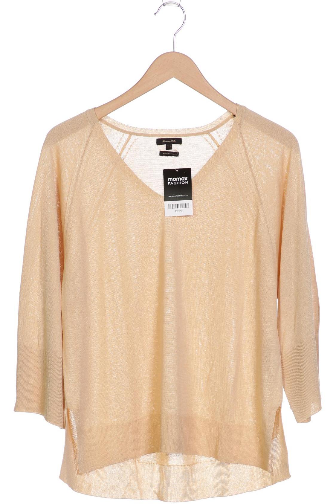 

Massimo Dutti Damen Pullover, beige