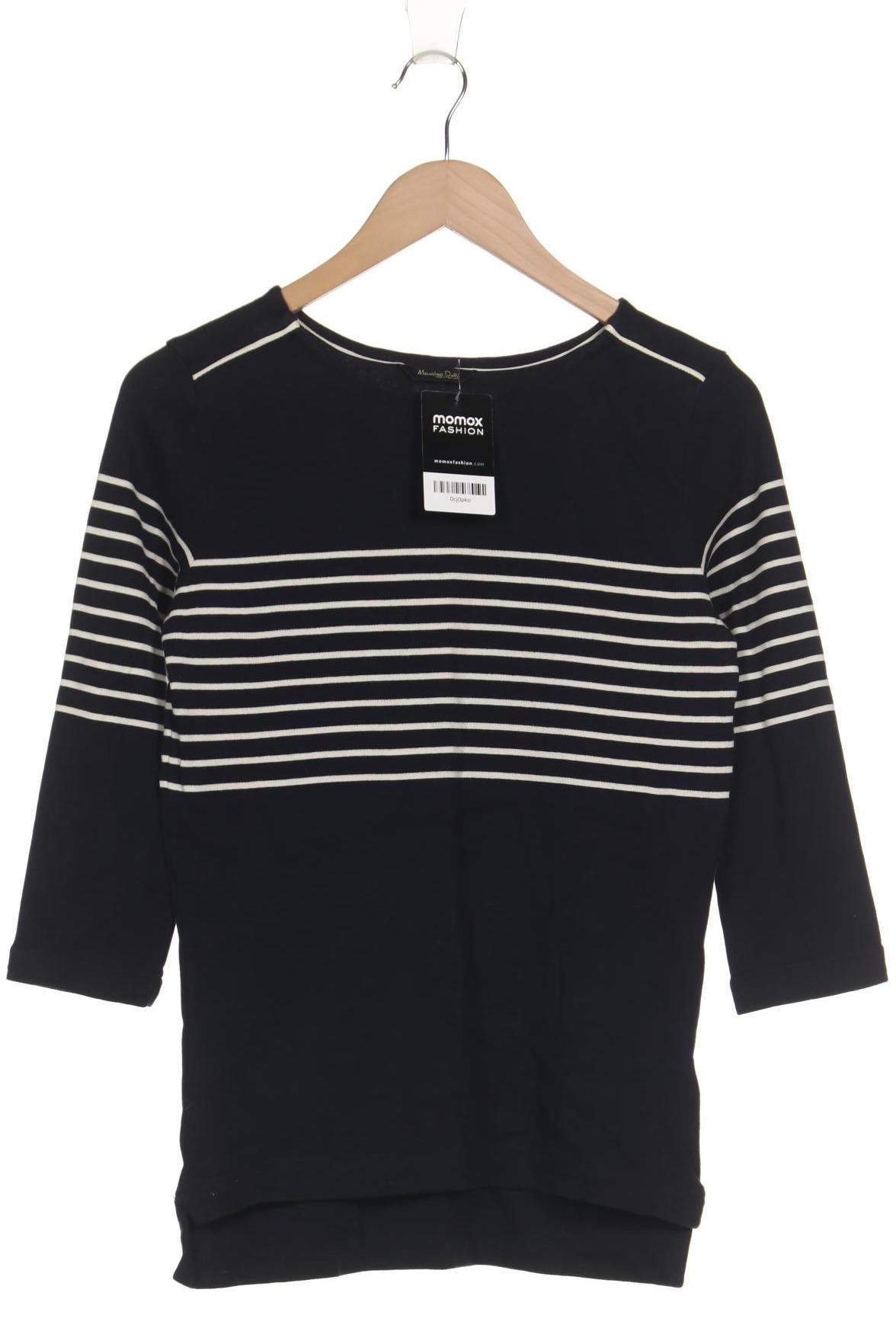 

Massimo Dutti Damen Langarmshirt, schwarz, Gr. 38