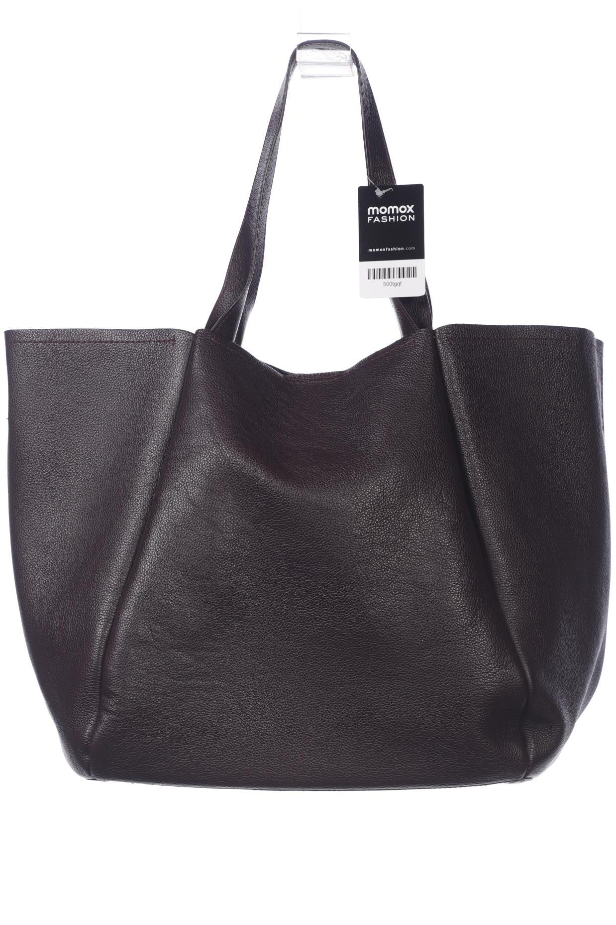 

Massimo Dutti Damen Handtasche, bordeaux, Gr.