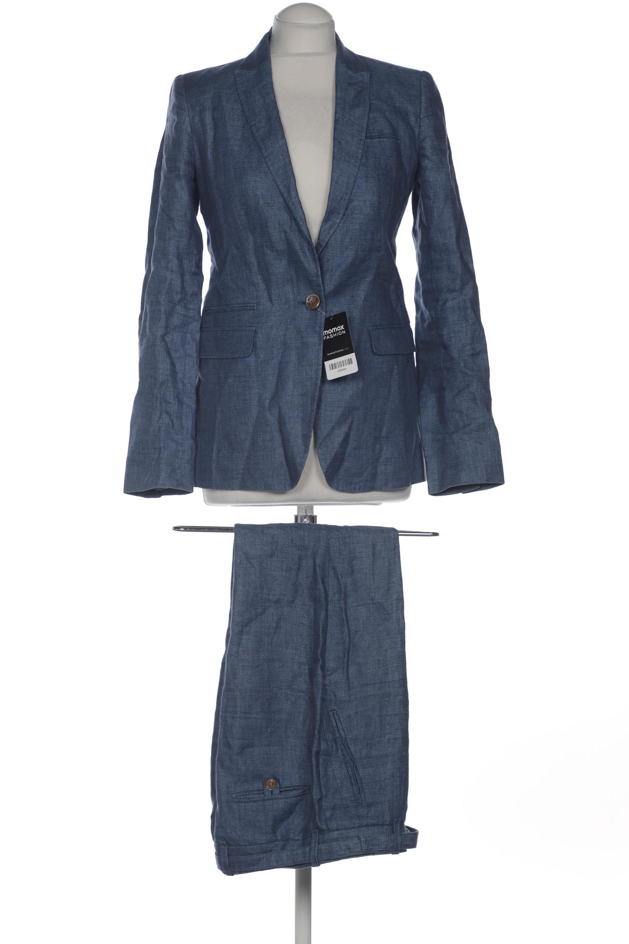 

Massimo Dutti Damen Anzug, blau, Gr. 36