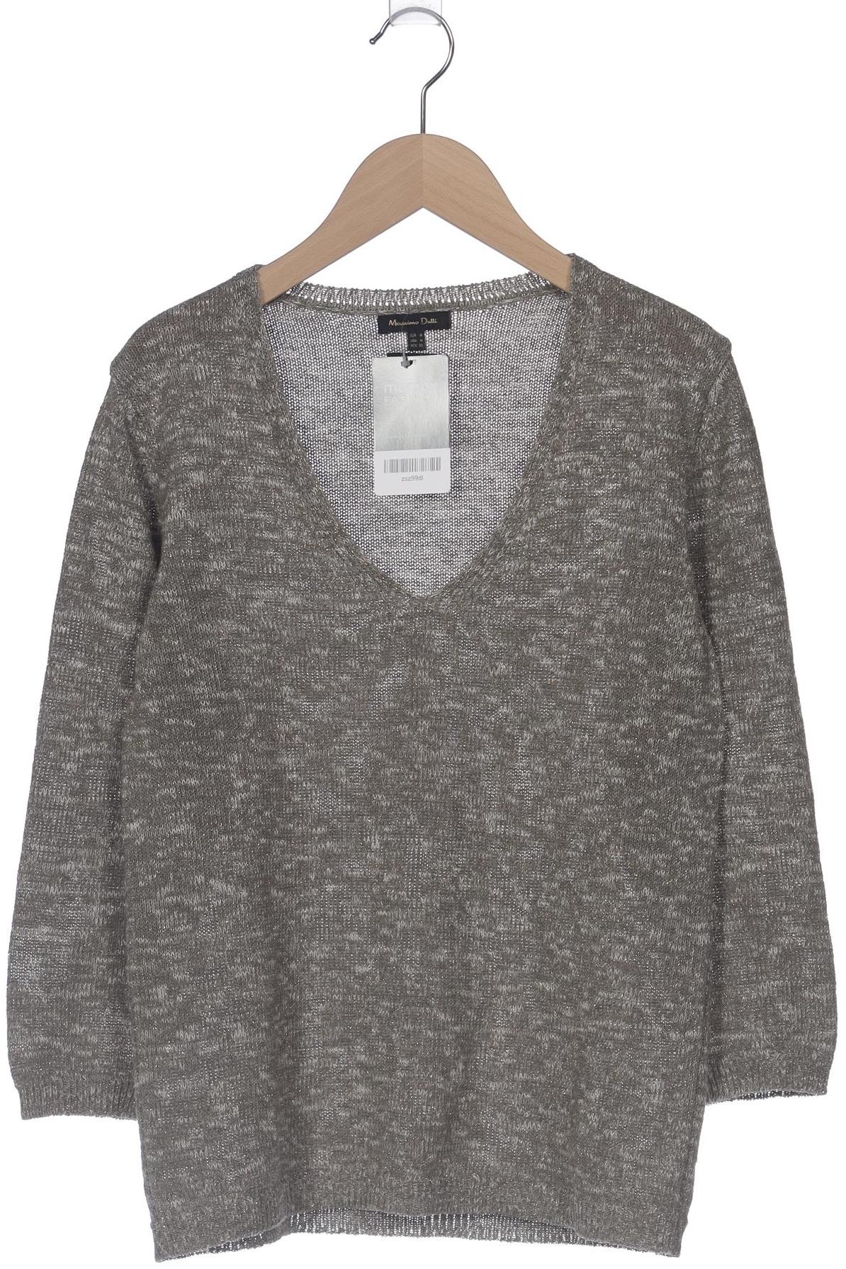 

Massimo Dutti Damen Pullover, grün, Gr. 38