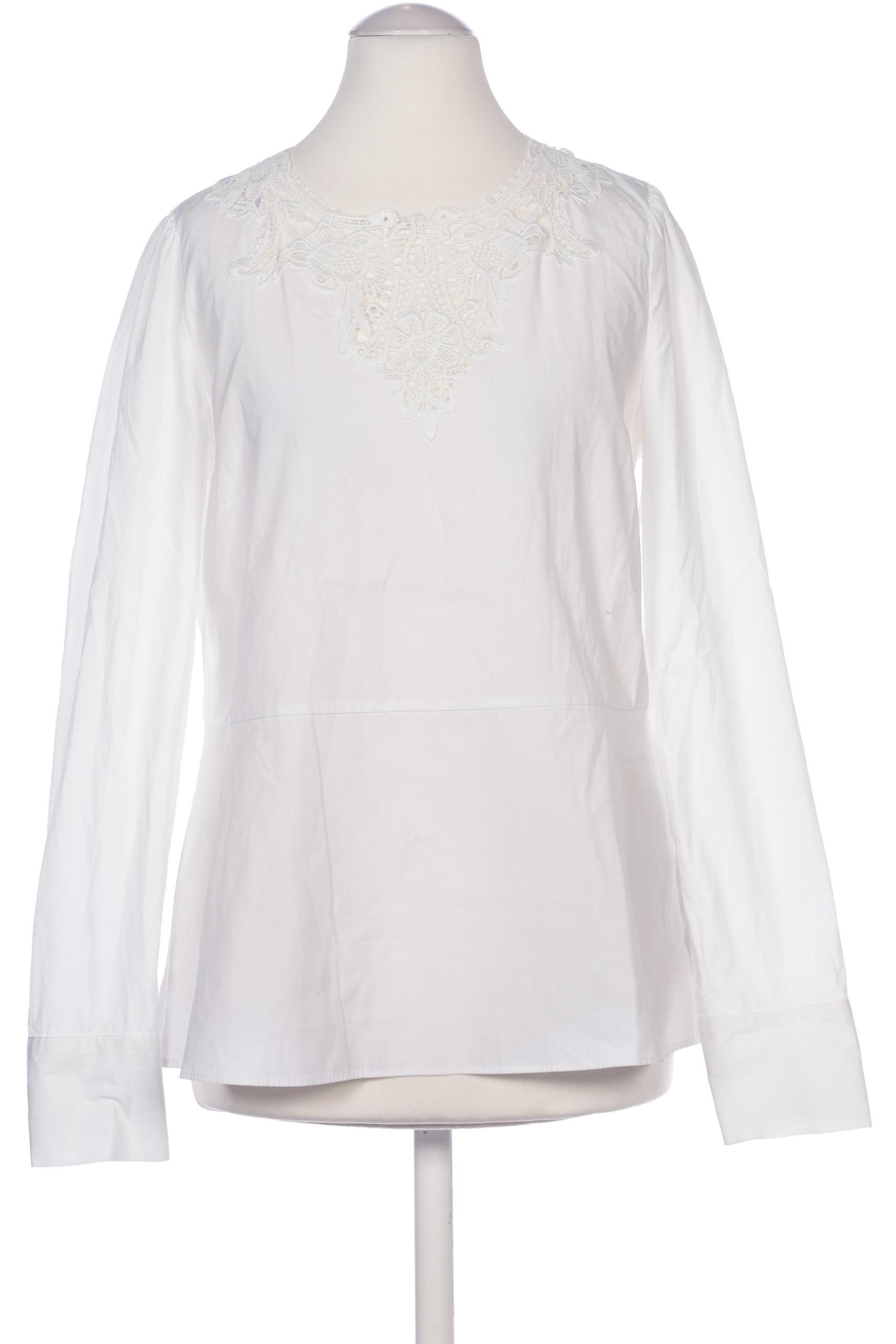 

Massimo Dutti Damen Bluse, weiß, Gr. 38