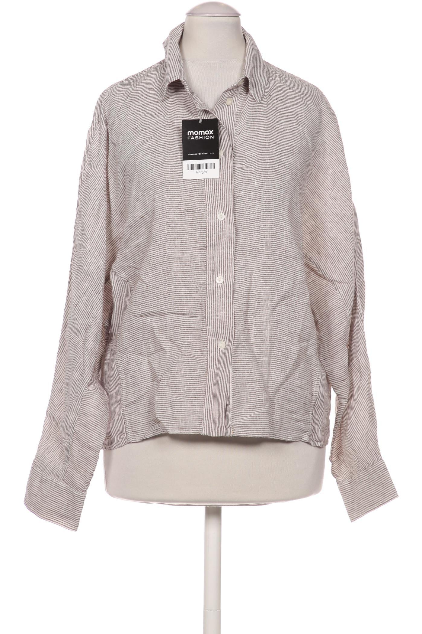 

Massimo Dutti Damen Bluse, weiß, Gr. 34