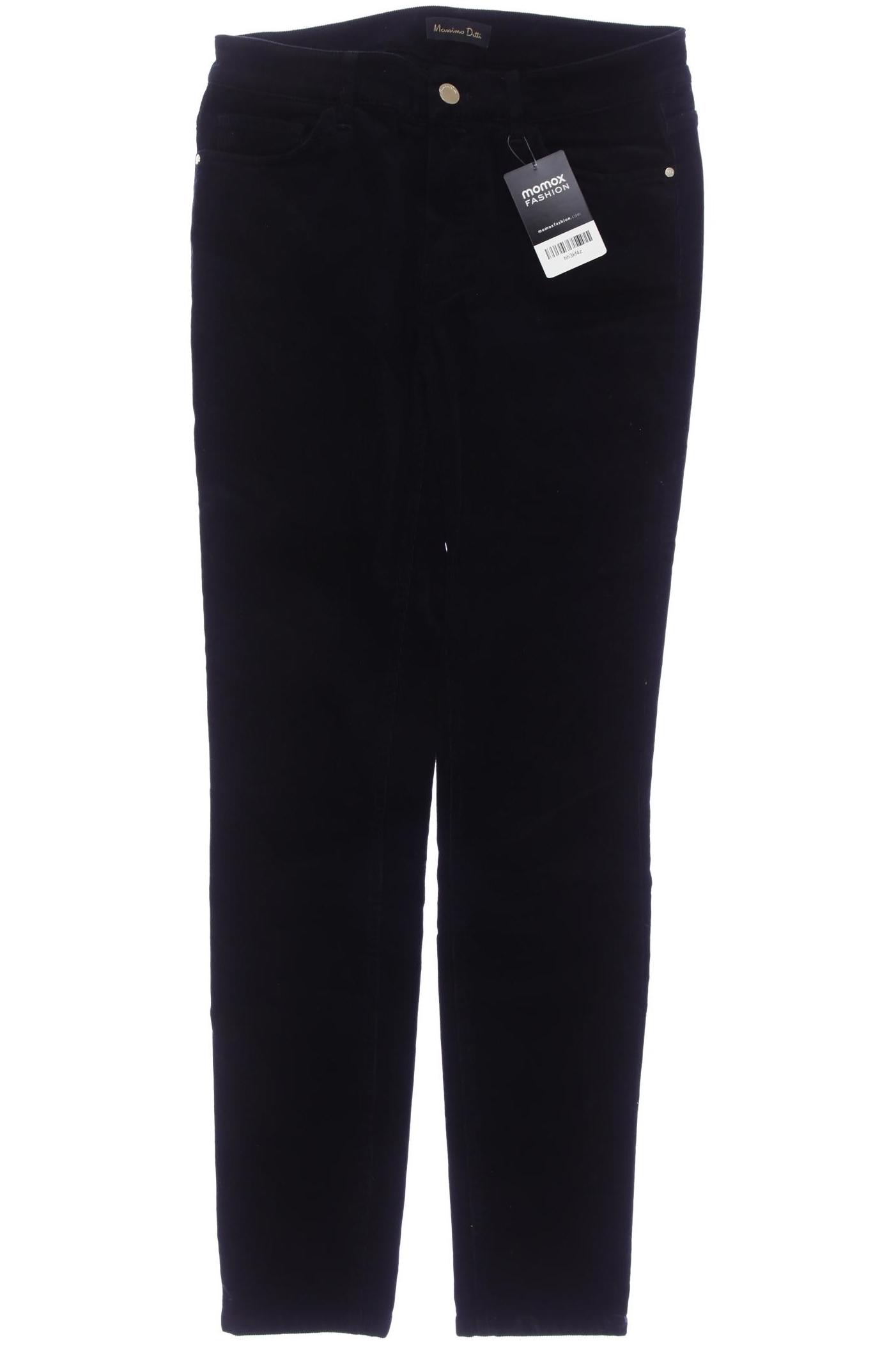 

Massimo Dutti Damen Stoffhose, schwarz, Gr. 36