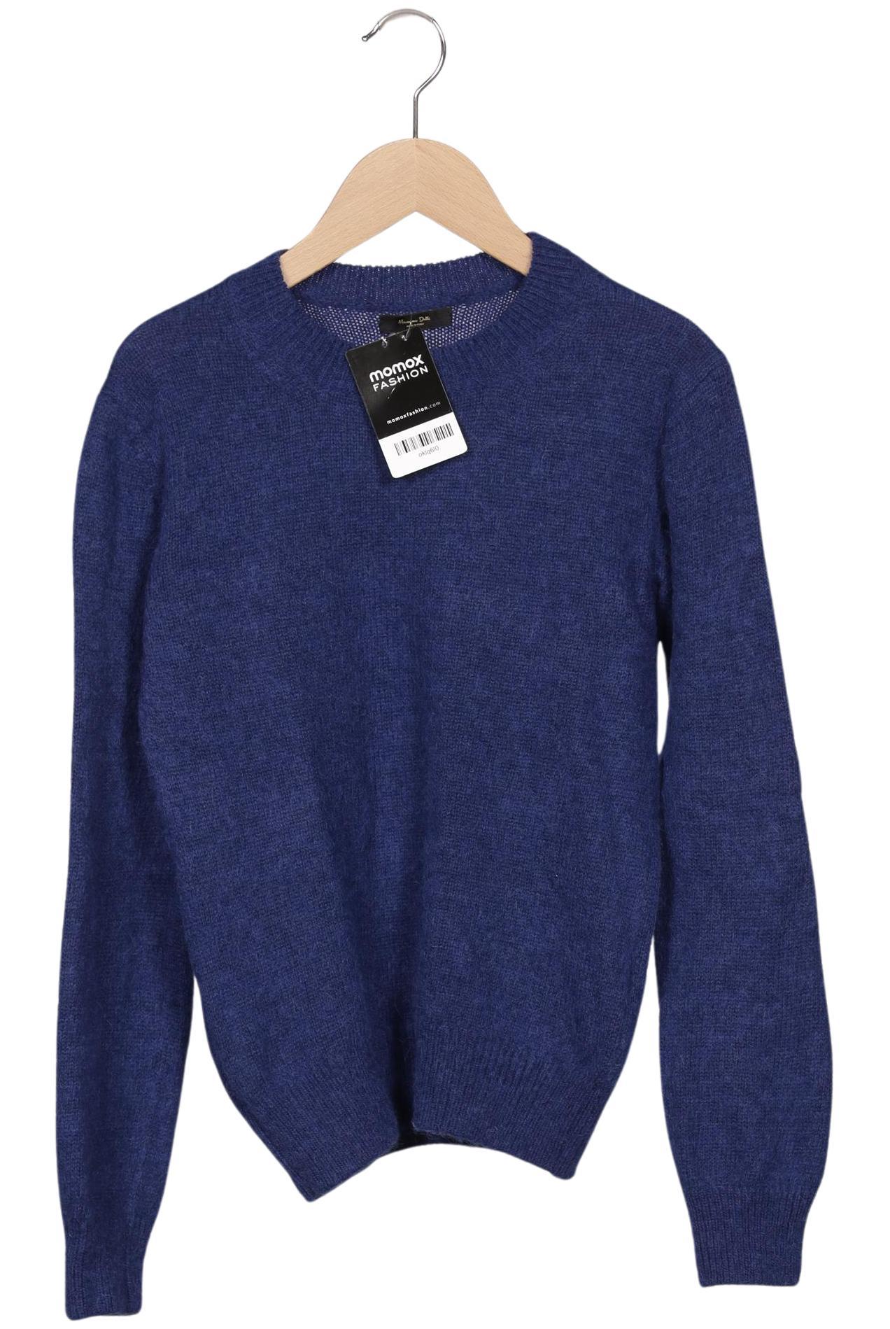 

Massimo Dutti Damen Pullover, marineblau, Gr. 34