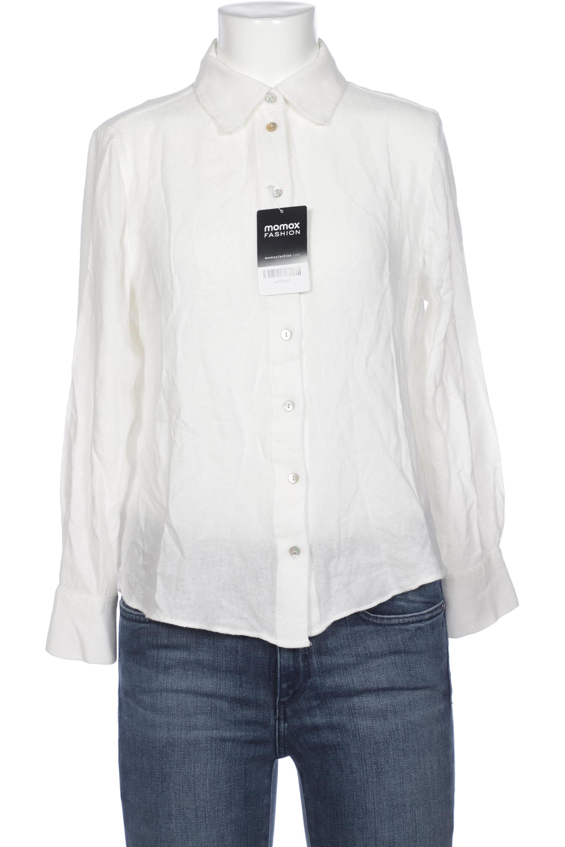 

Massimo Dutti Damen Bluse, weiß, Gr. 38