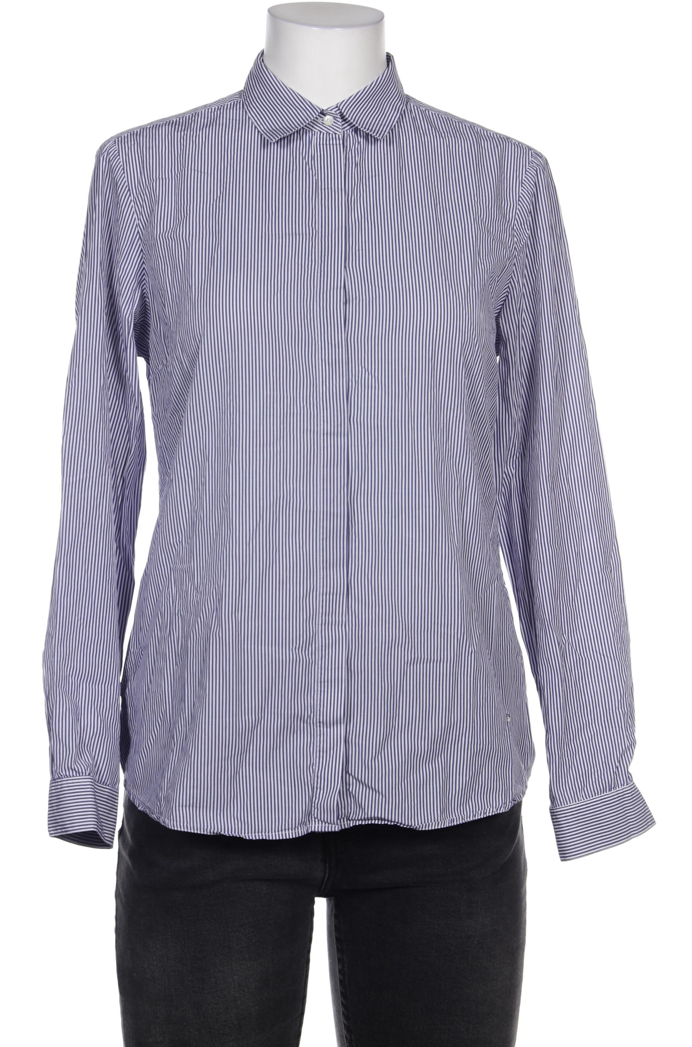 

Massimo Dutti Damen Bluse, blau, Gr. 42