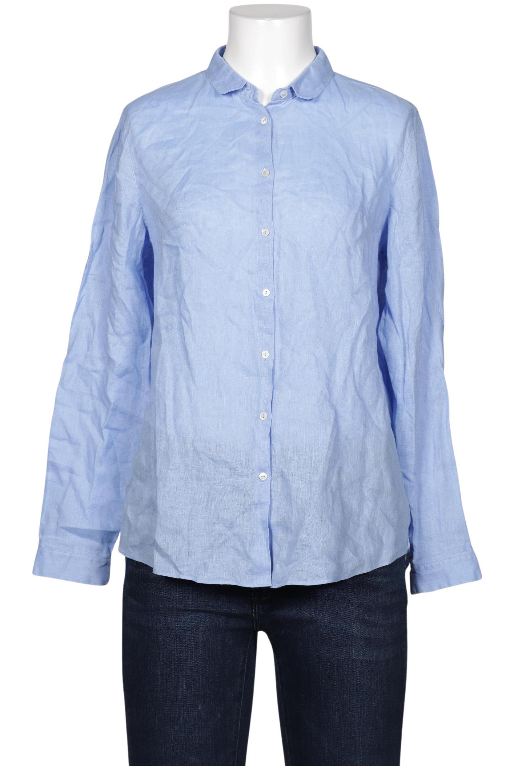 

Massimo Dutti Damen Bluse, blau, Gr. 40