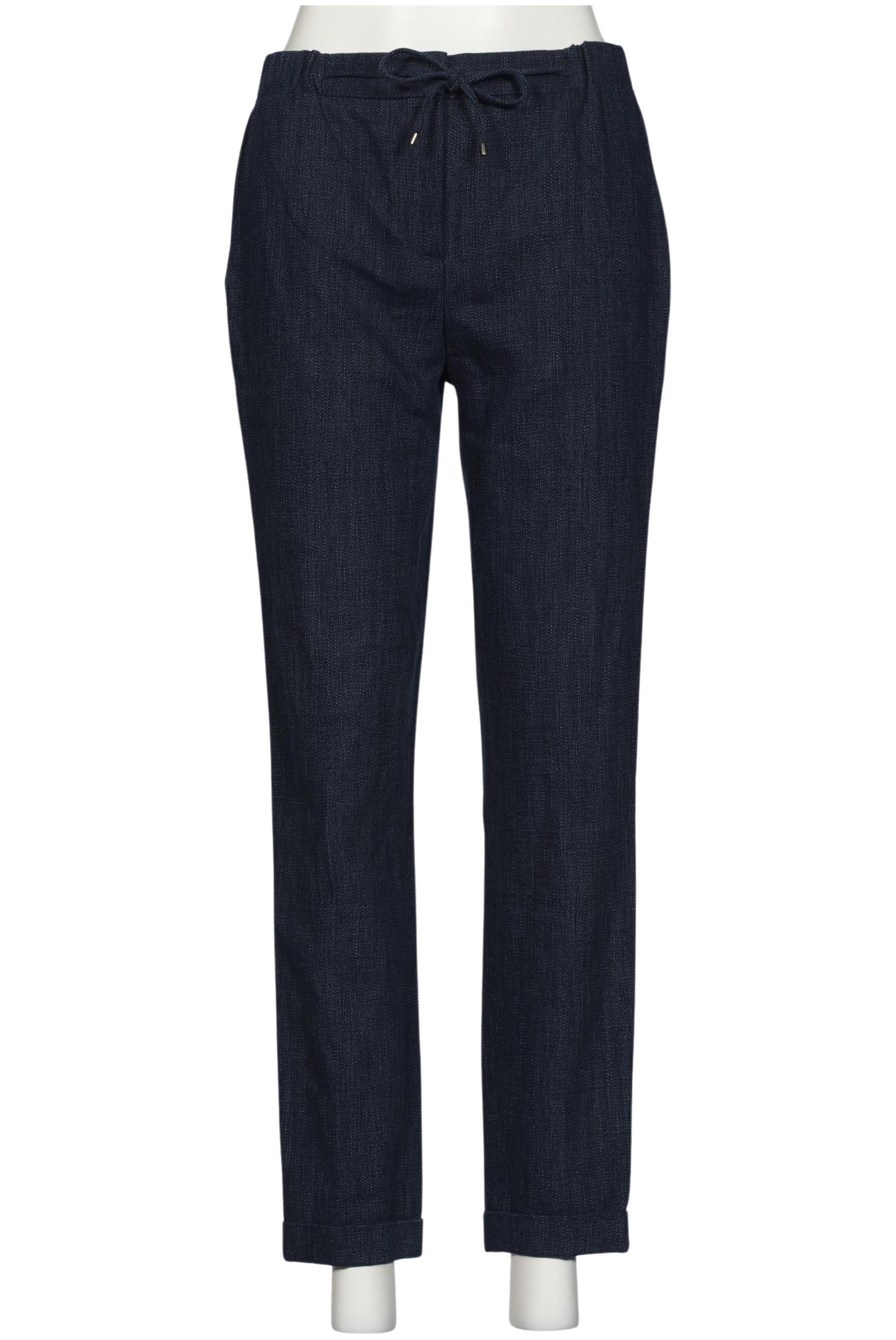 

Massimo Dutti Damen Stoffhose, marineblau, Gr. 38