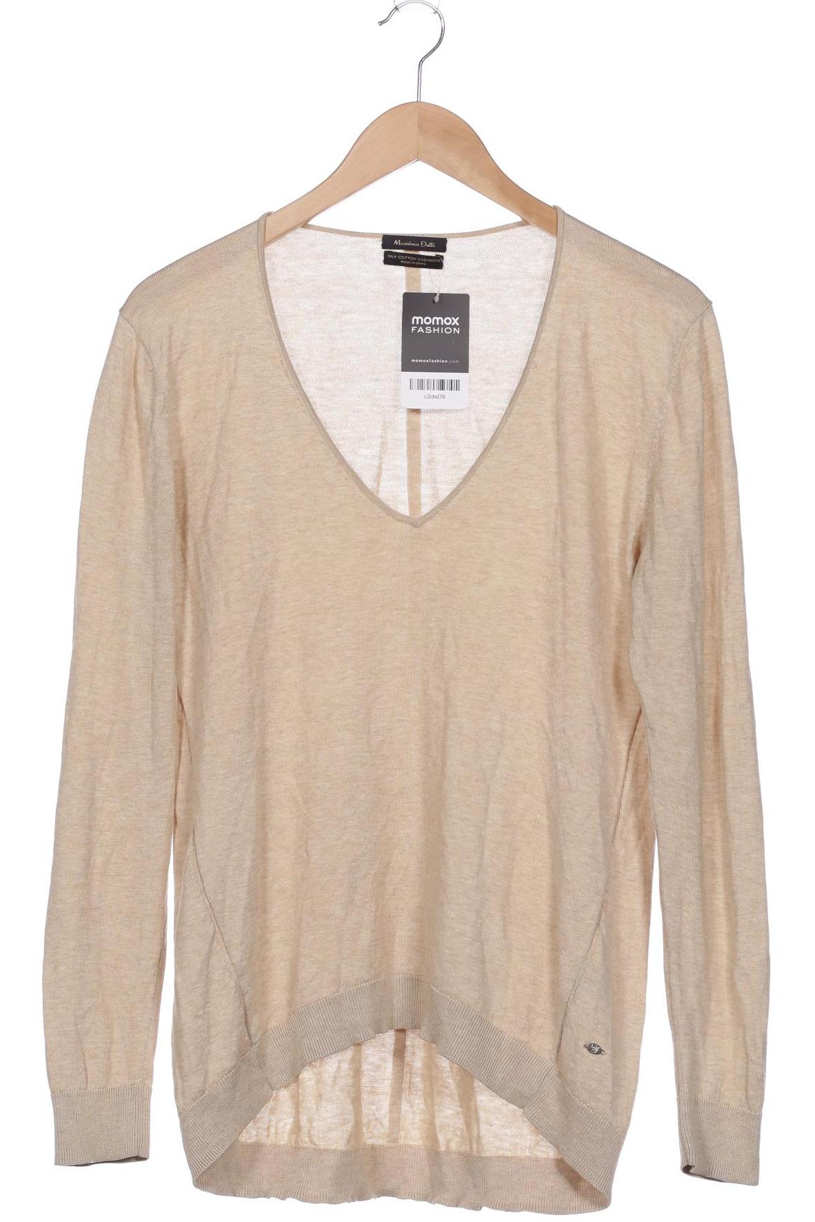 

Massimo Dutti Damen Pullover, beige, Gr. 38