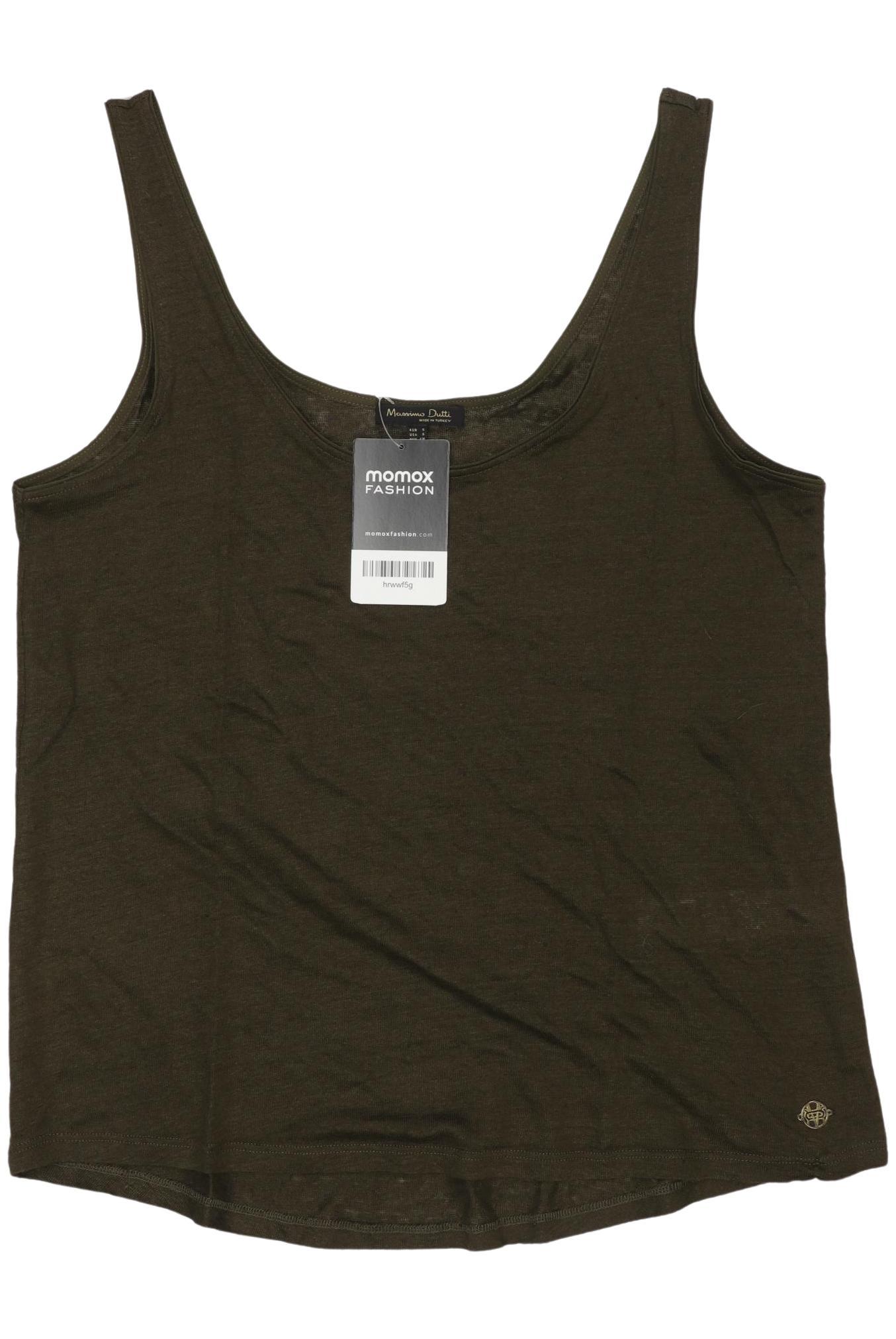 

Massimo Dutti Damen Top, grün, Gr. 36