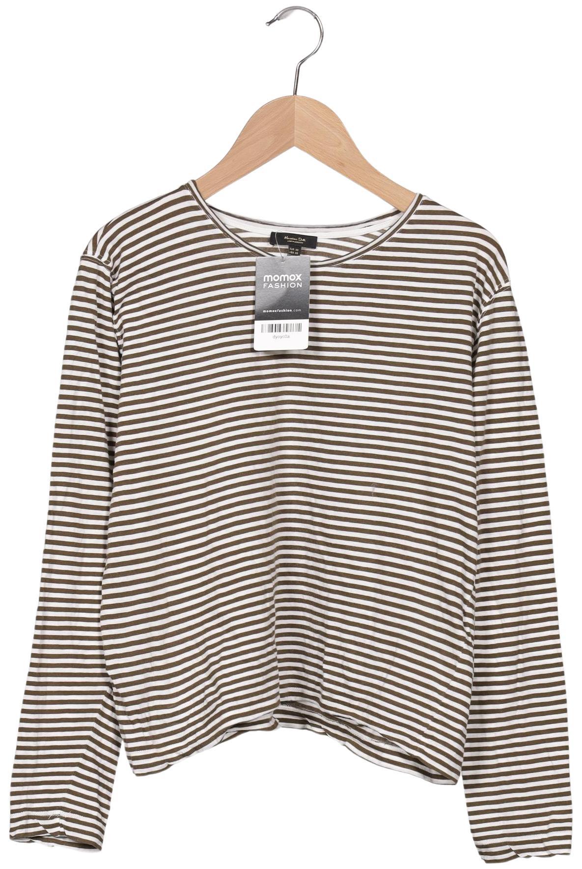 

Massimo Dutti Damen Langarmshirt, mehrfarbig, Gr. 34