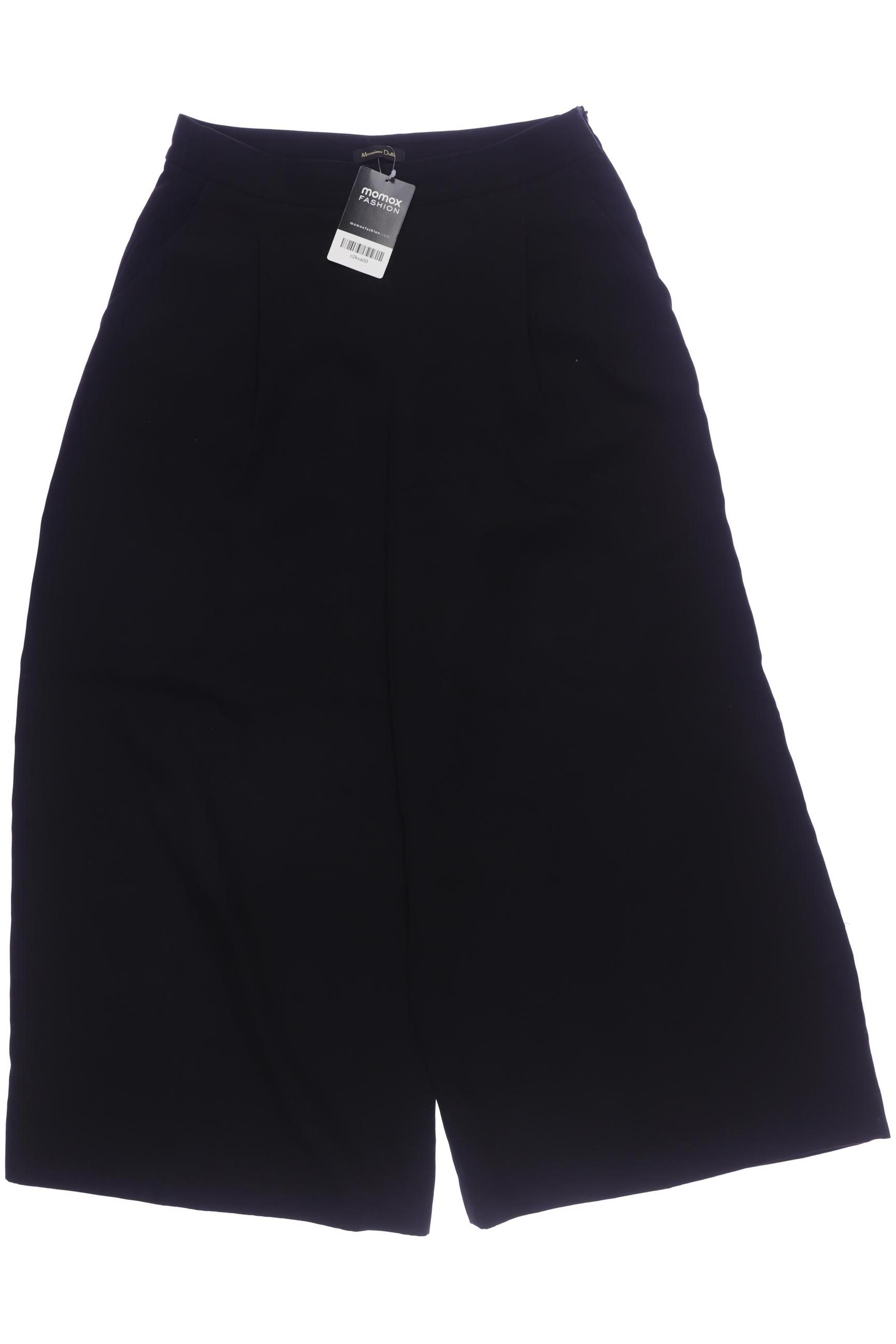 

Massimo Dutti Damen Stoffhose, schwarz, Gr. 38