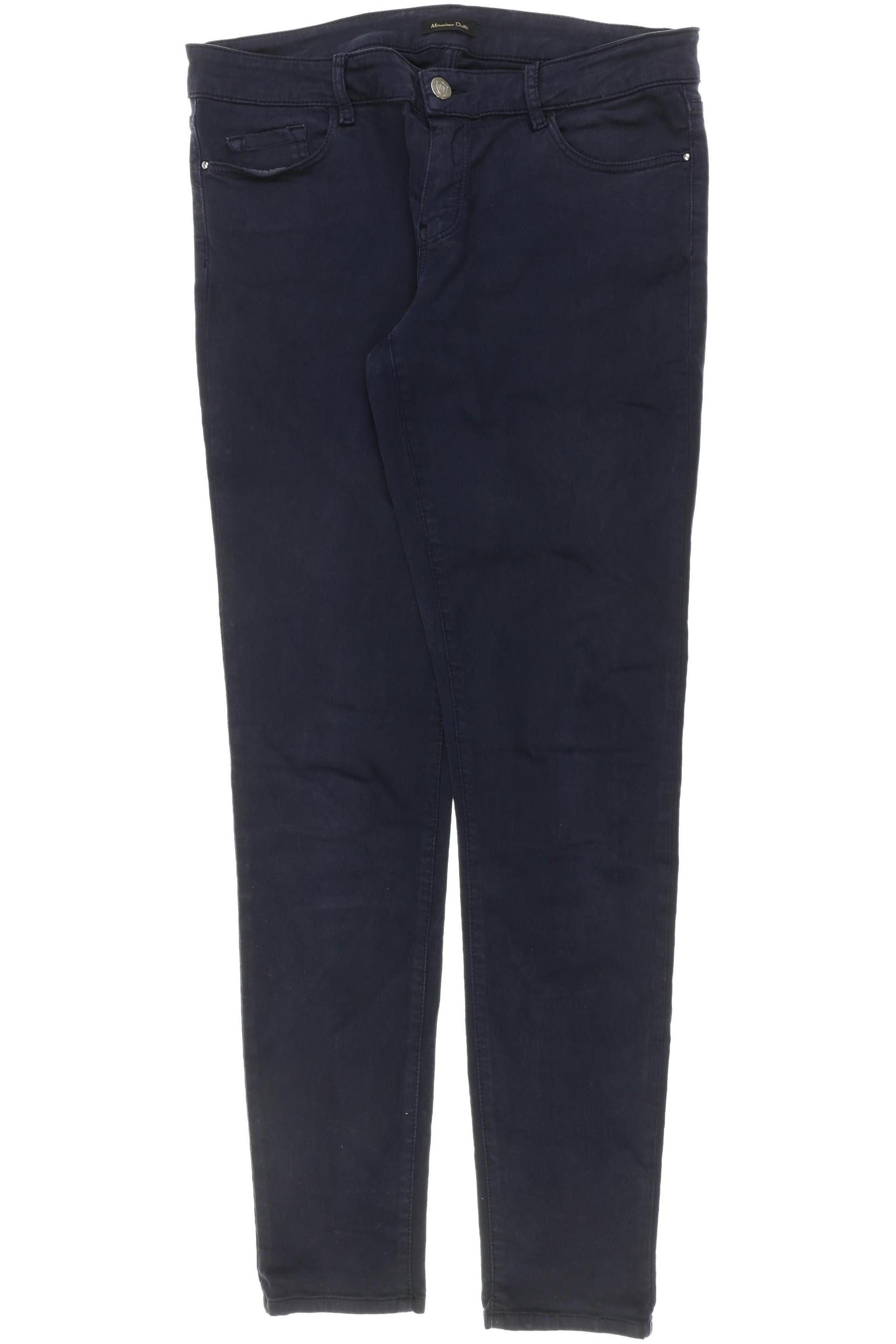 

Massimo Dutti Damen Stoffhose, blau, Gr. 40