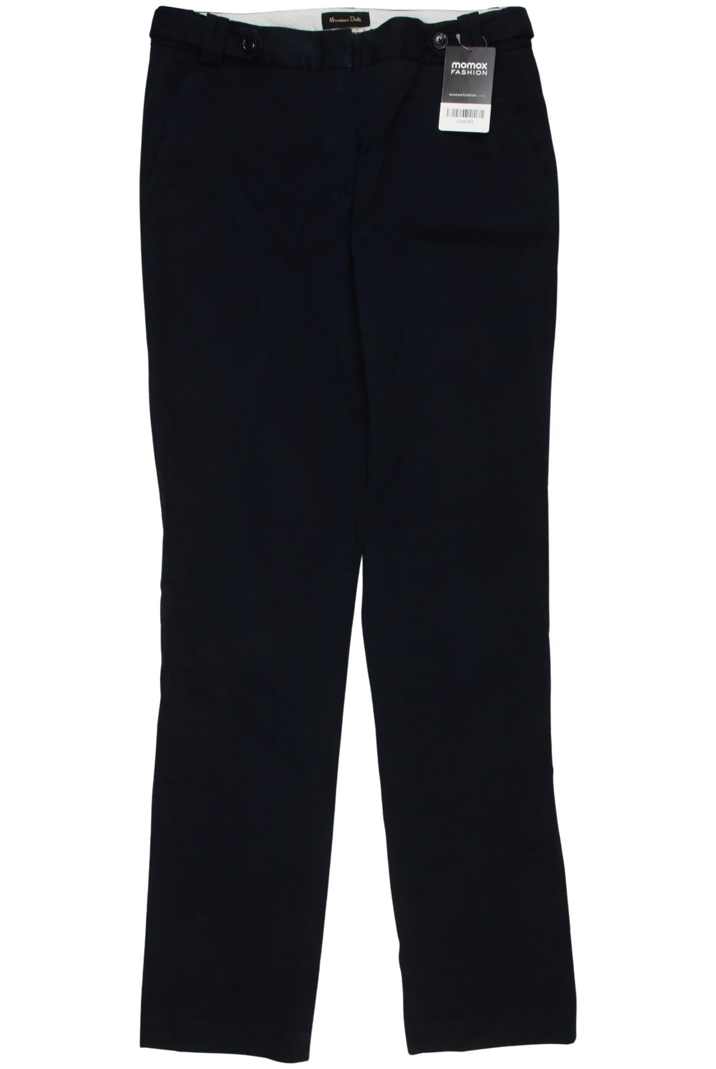 

Massimo Dutti Damen Stoffhose, marineblau, Gr. 38