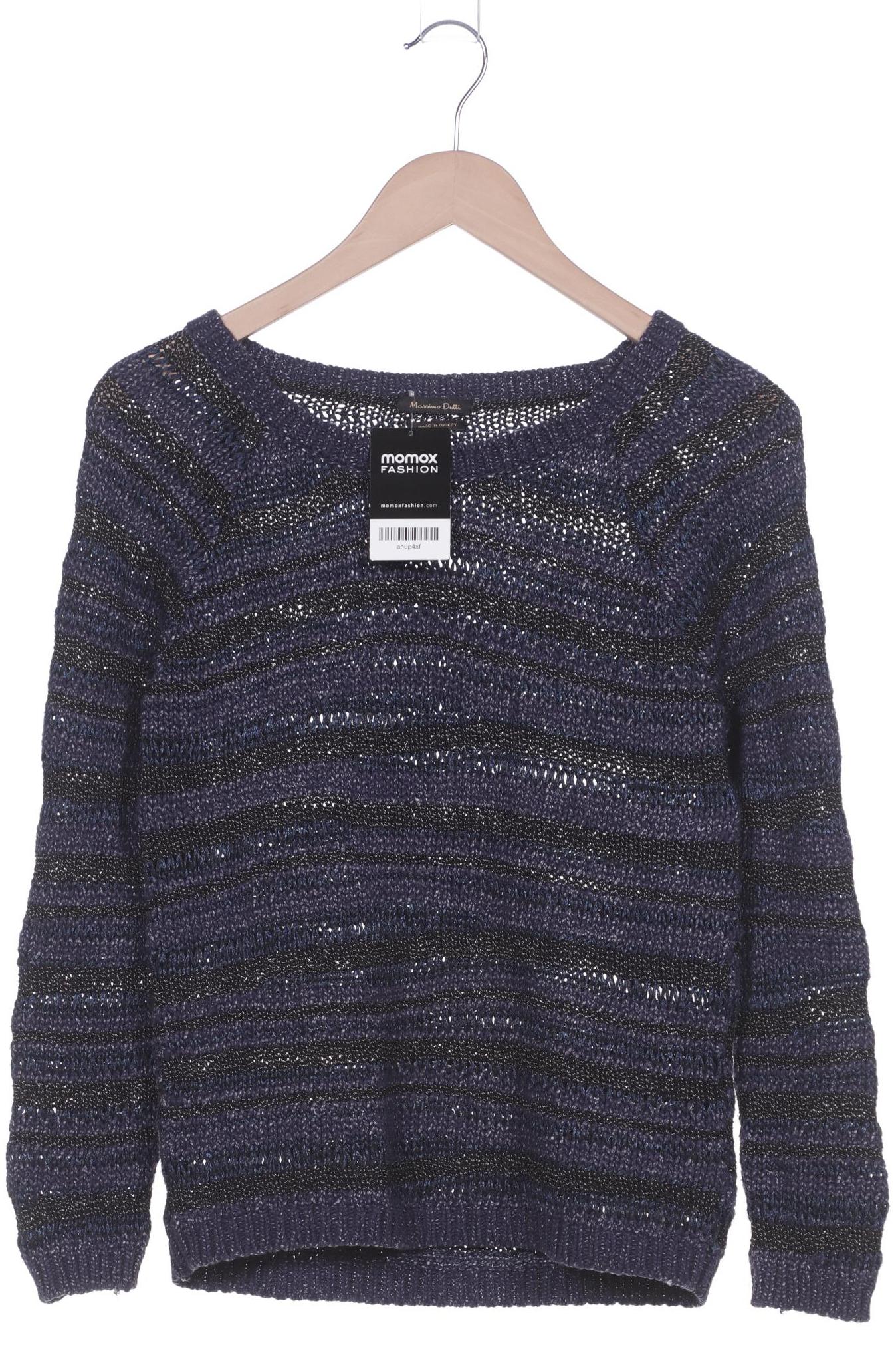 

Massimo Dutti Damen Pullover, marineblau, Gr. 36