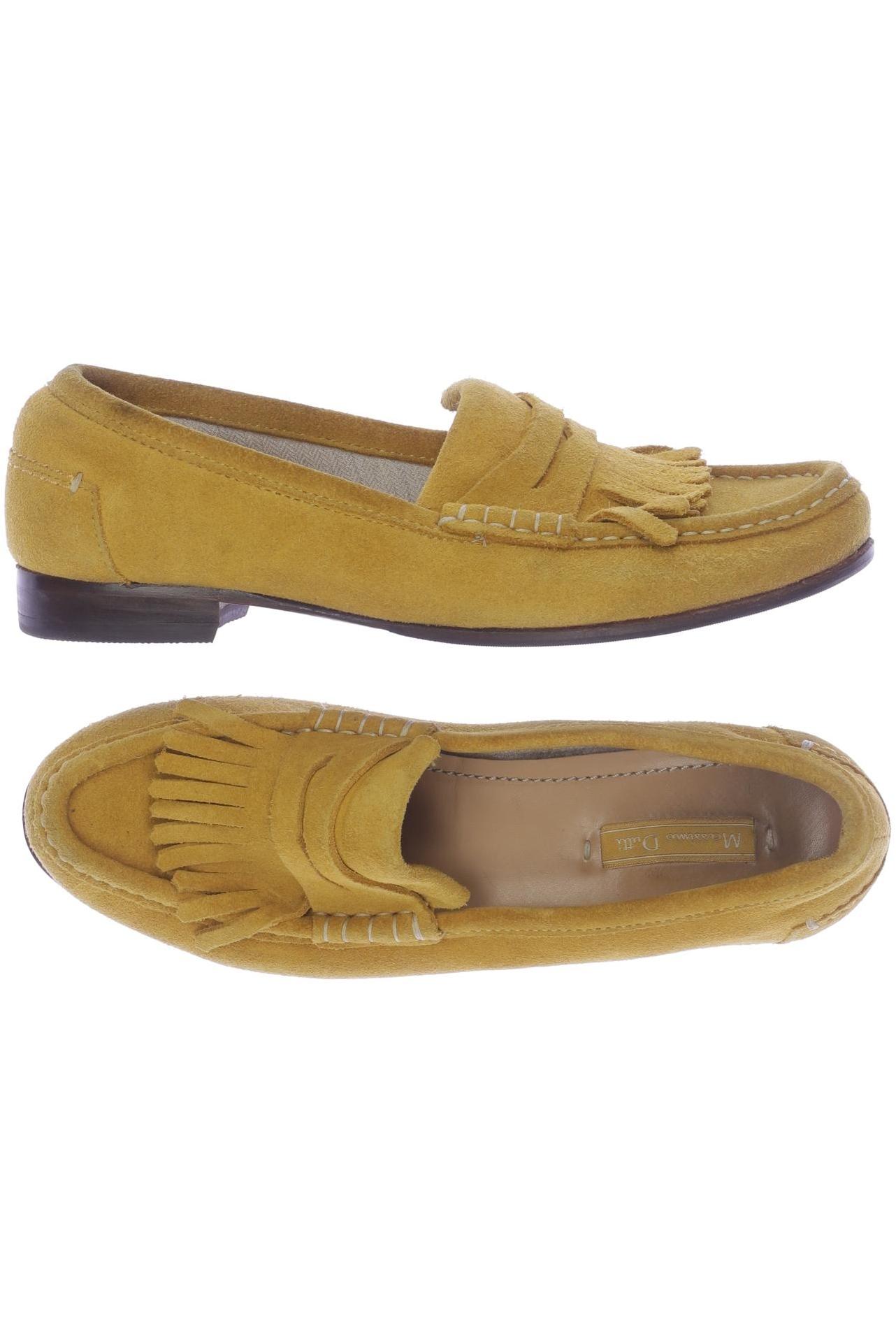 

Massimo Dutti Damen Halbschuh, gelb, Gr. 37