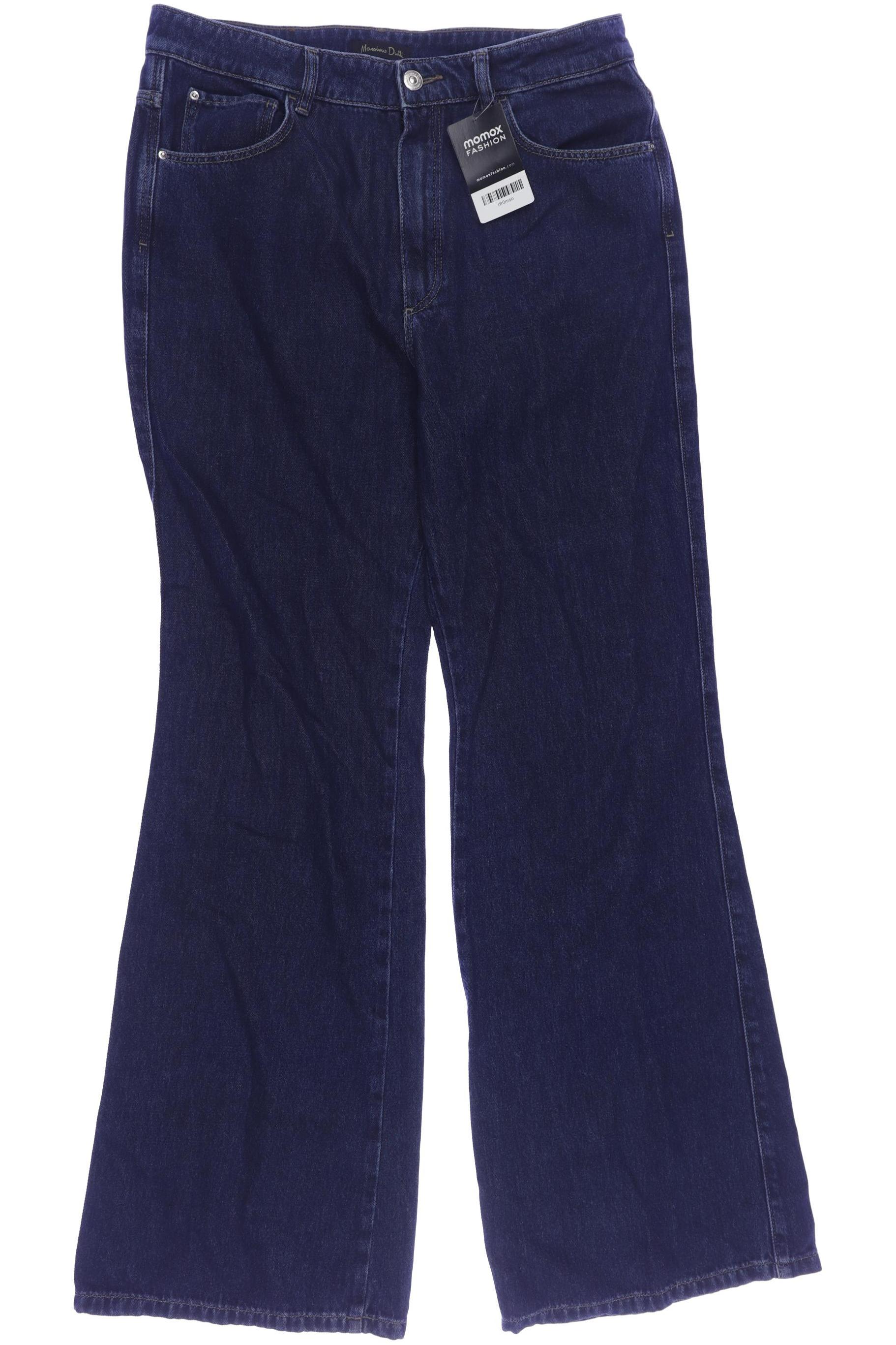 

Massimo Dutti Damen Jeans, marineblau, Gr. 42