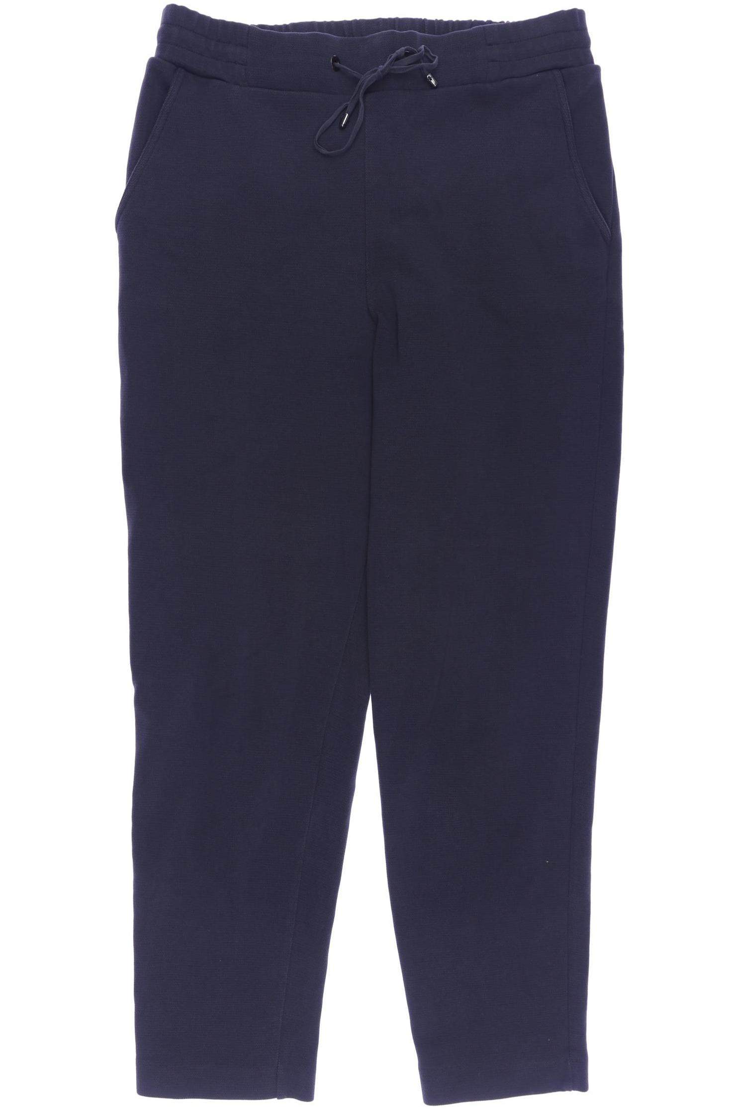 

Massimo Dutti Damen Stoffhose, marineblau, Gr. 0