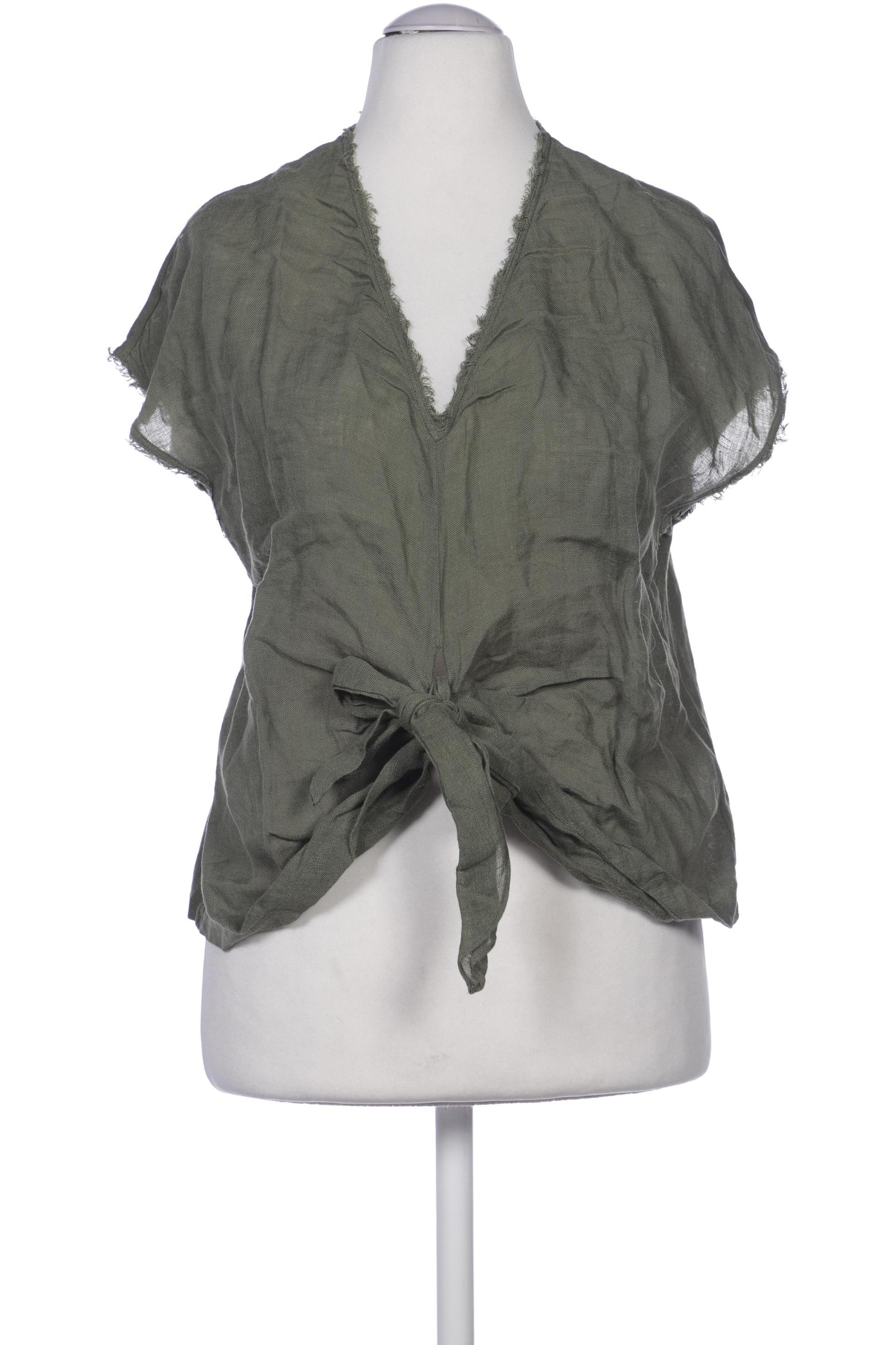 

Massimo Dutti Damen Bluse, grün, Gr. 38
