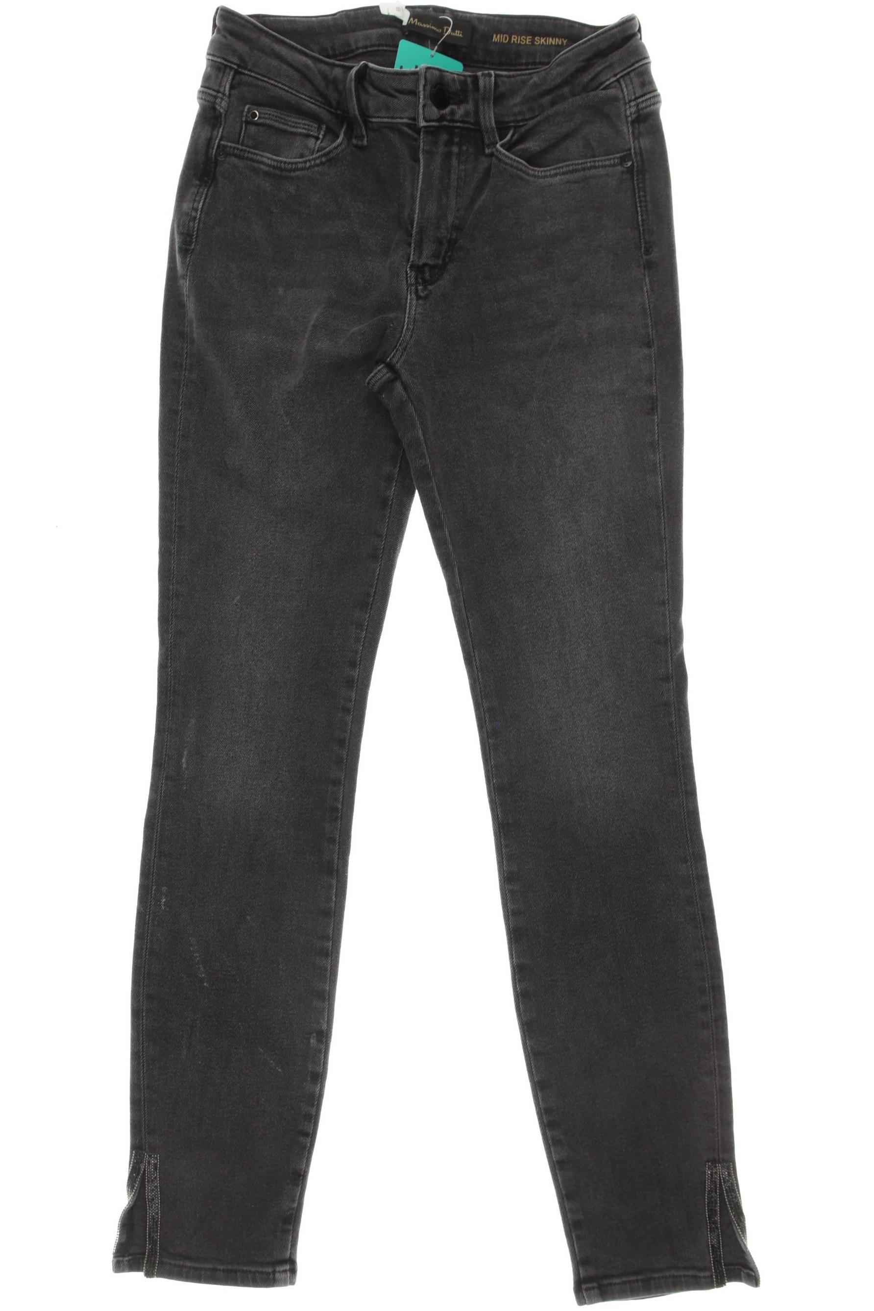 

Massimo Dutti Damen Jeans, grau, Gr. 26