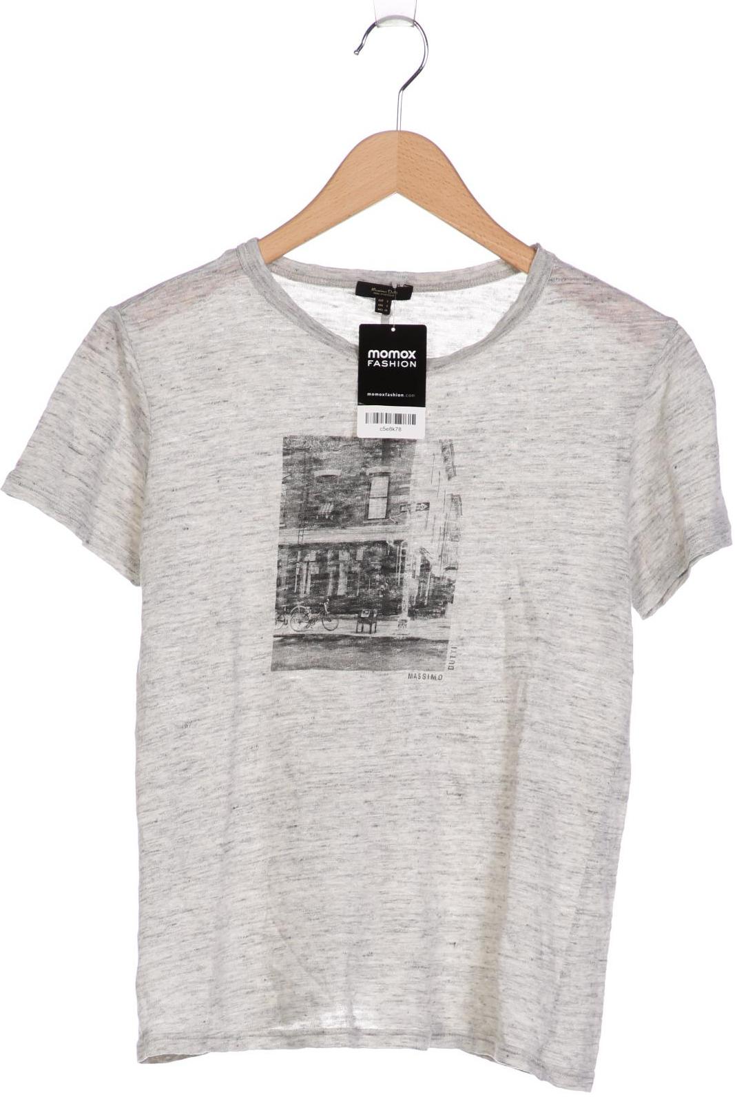 

Massimo Dutti Damen T-Shirt, grau, Gr. 36