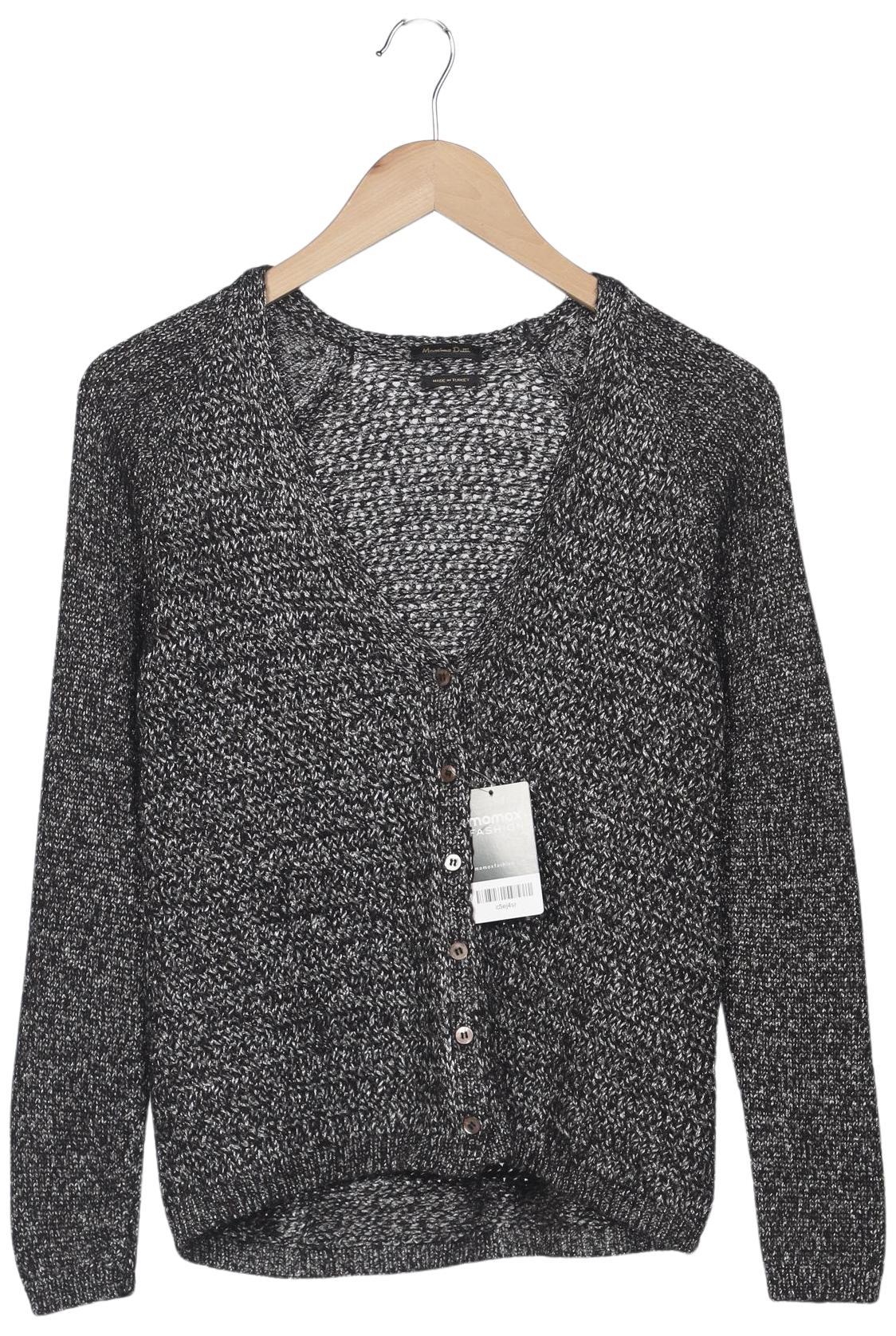

Massimo Dutti Damen Strickjacke, grau, Gr. 36