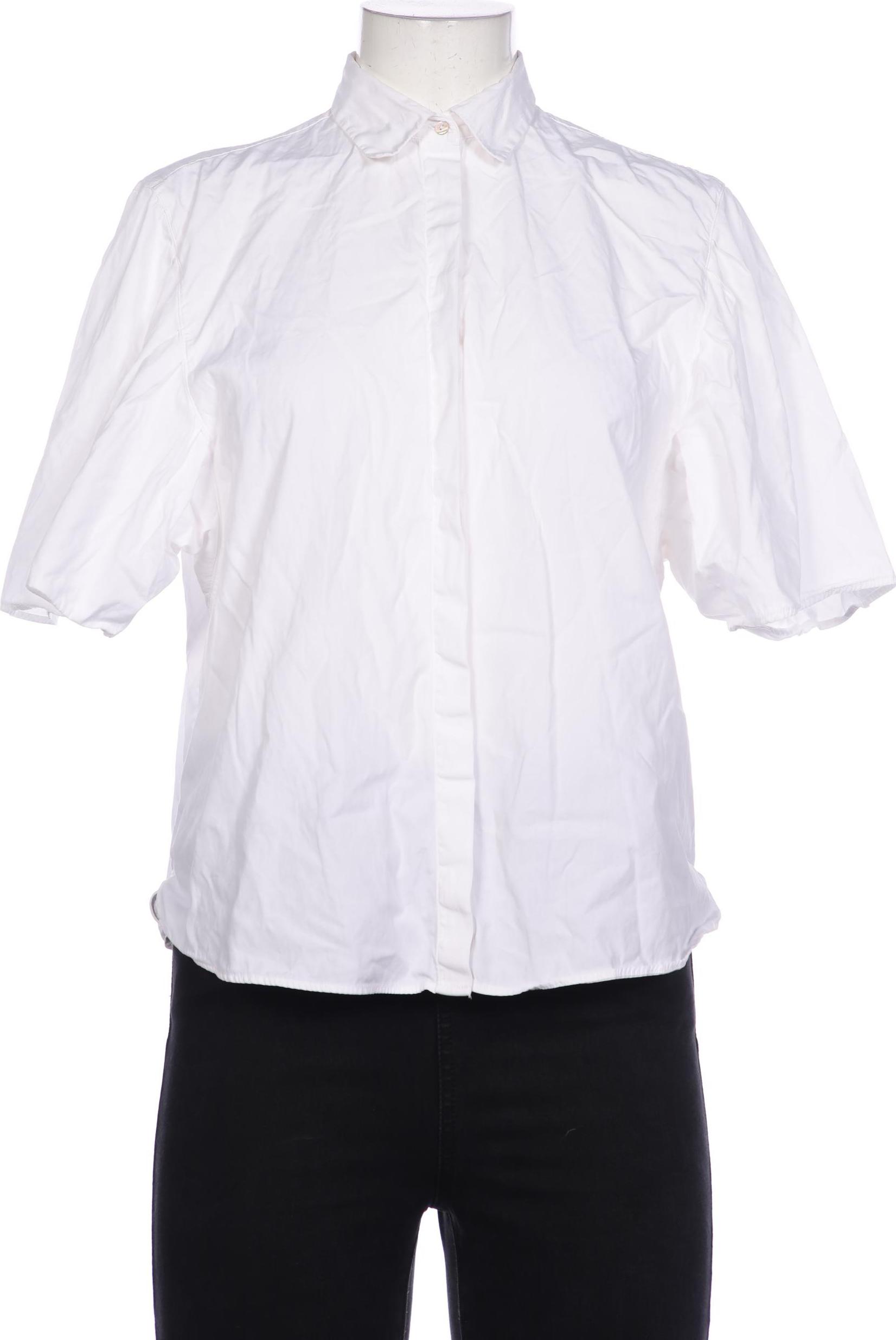 

Massimo Dutti Damen Bluse, weiß, Gr. 38