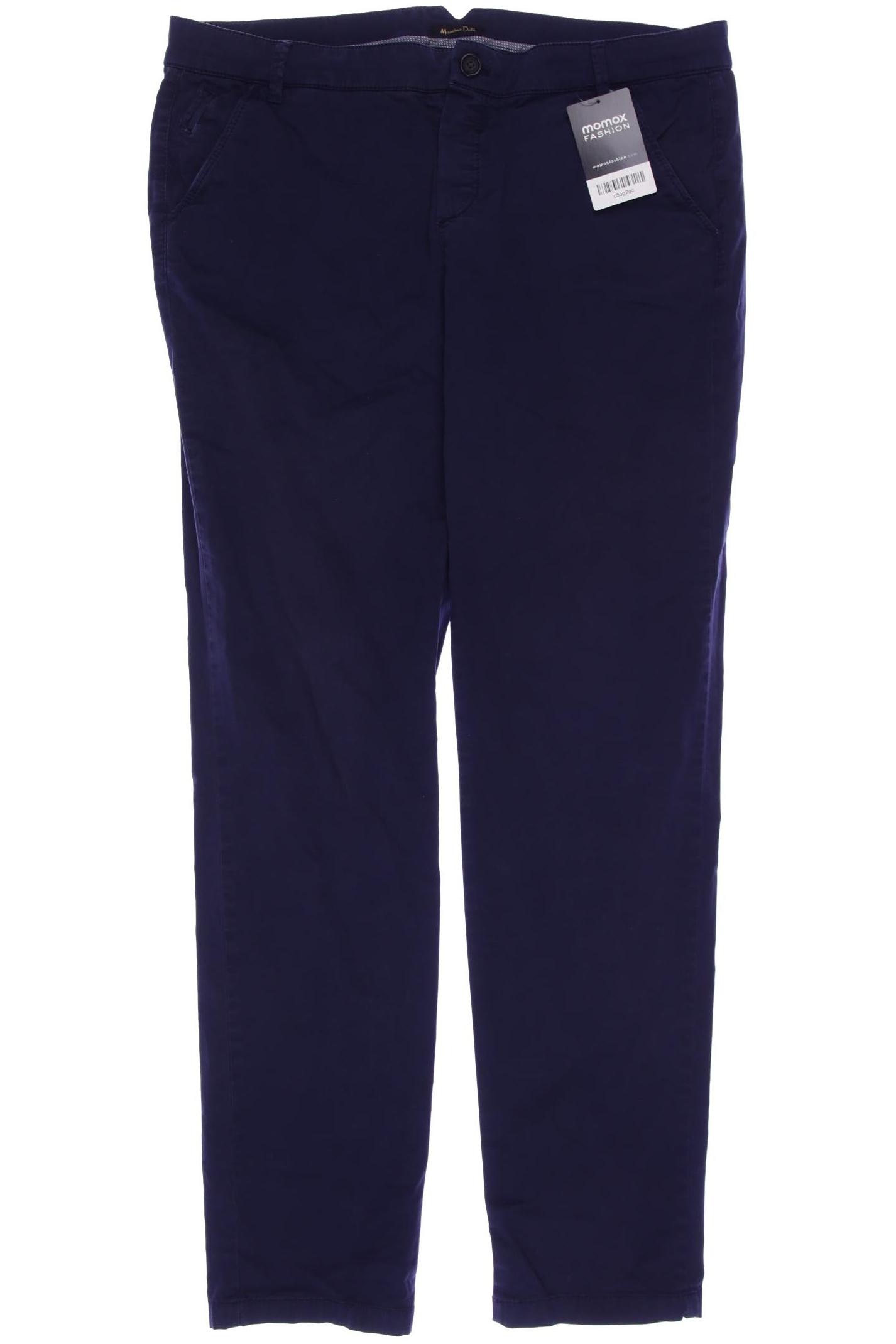 

Massimo Dutti Damen Stoffhose, marineblau