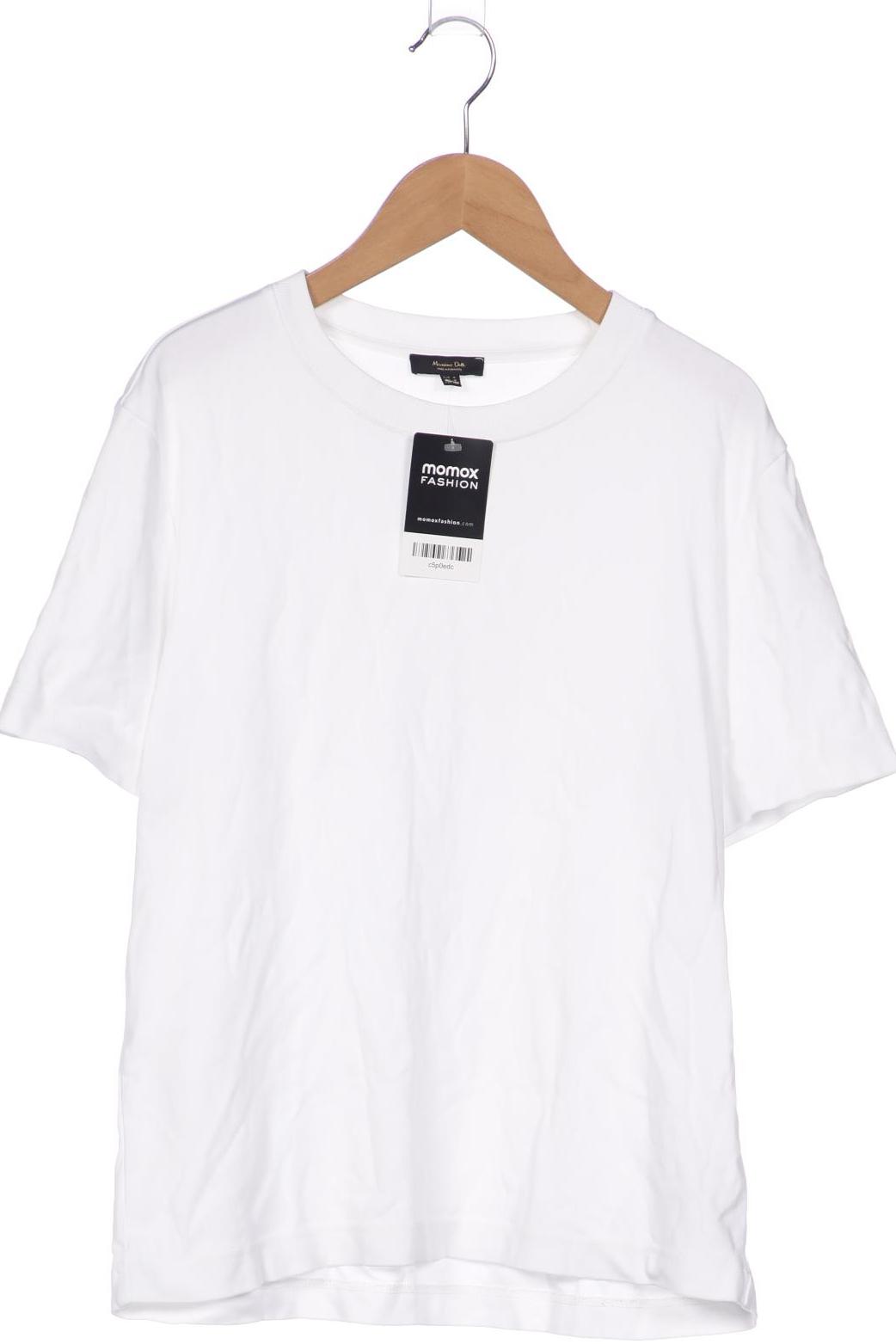 

Massimo Dutti Damen T-Shirt, weiß, Gr. 38