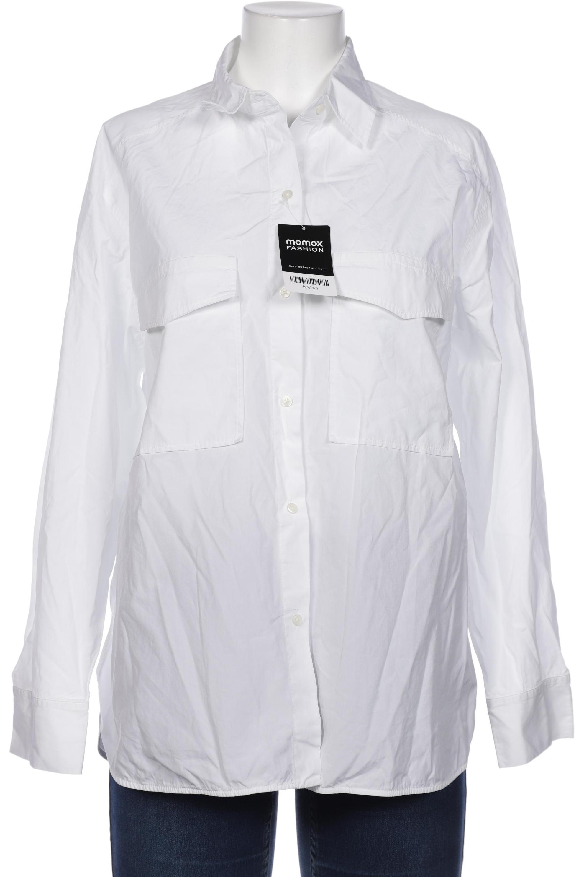 

Massimo Dutti Damen Bluse, weiß, Gr. 42