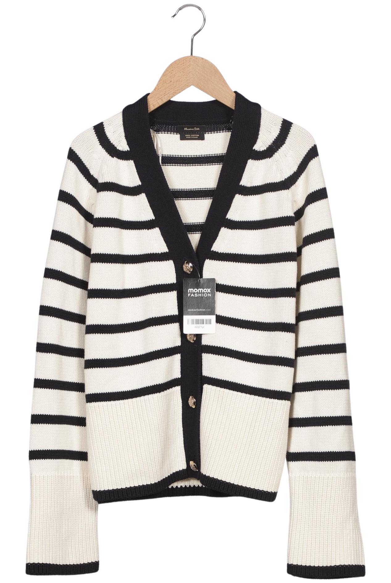 

Massimo Dutti Damen Strickjacke, cremeweiß, Gr. 36