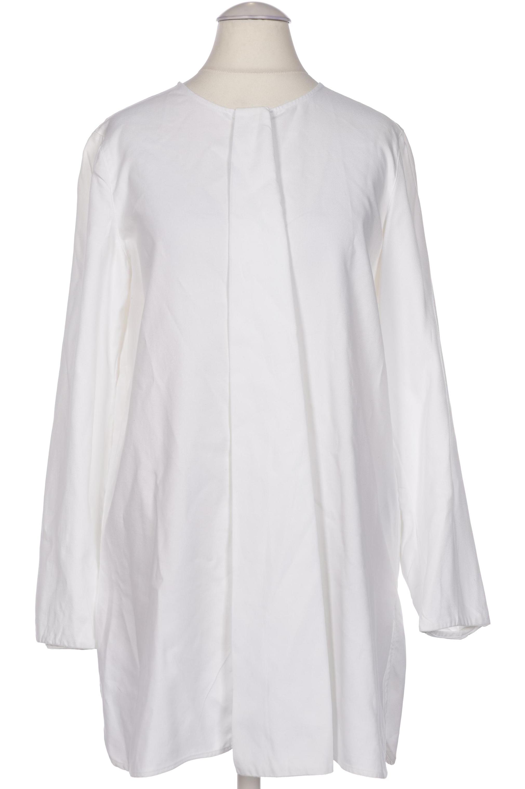 

Massimo Dutti Damen Bluse, weiß, Gr. 34