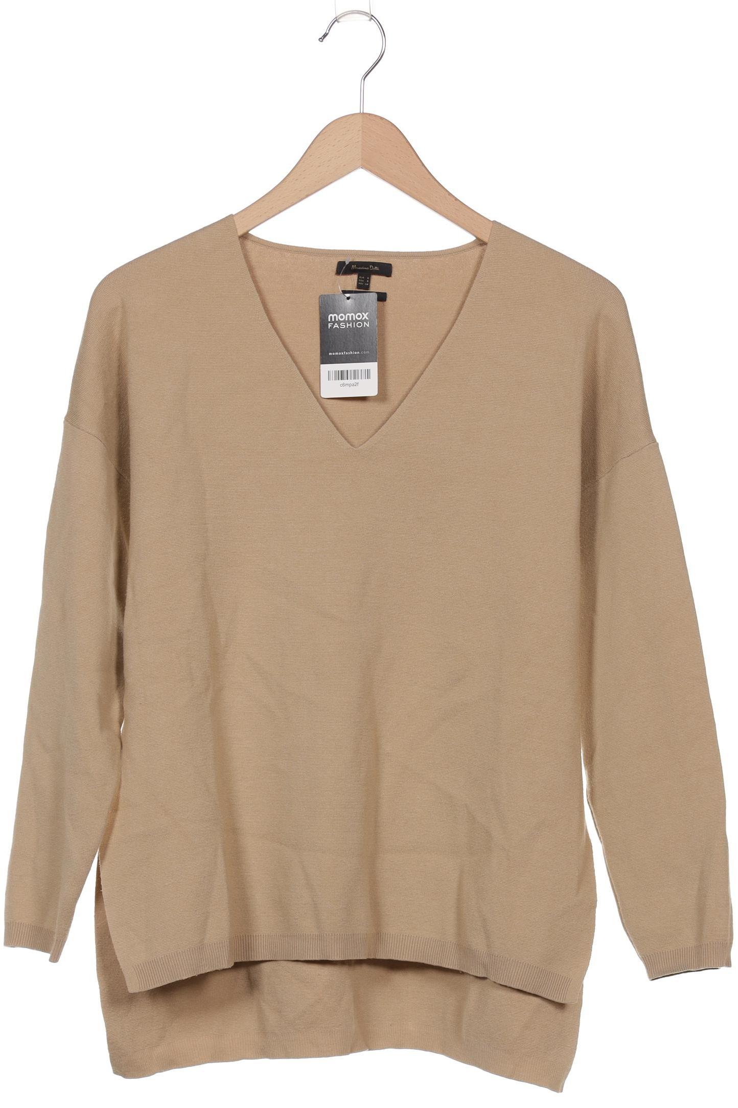 

Massimo Dutti Damen Pullover, beige, Gr. 36