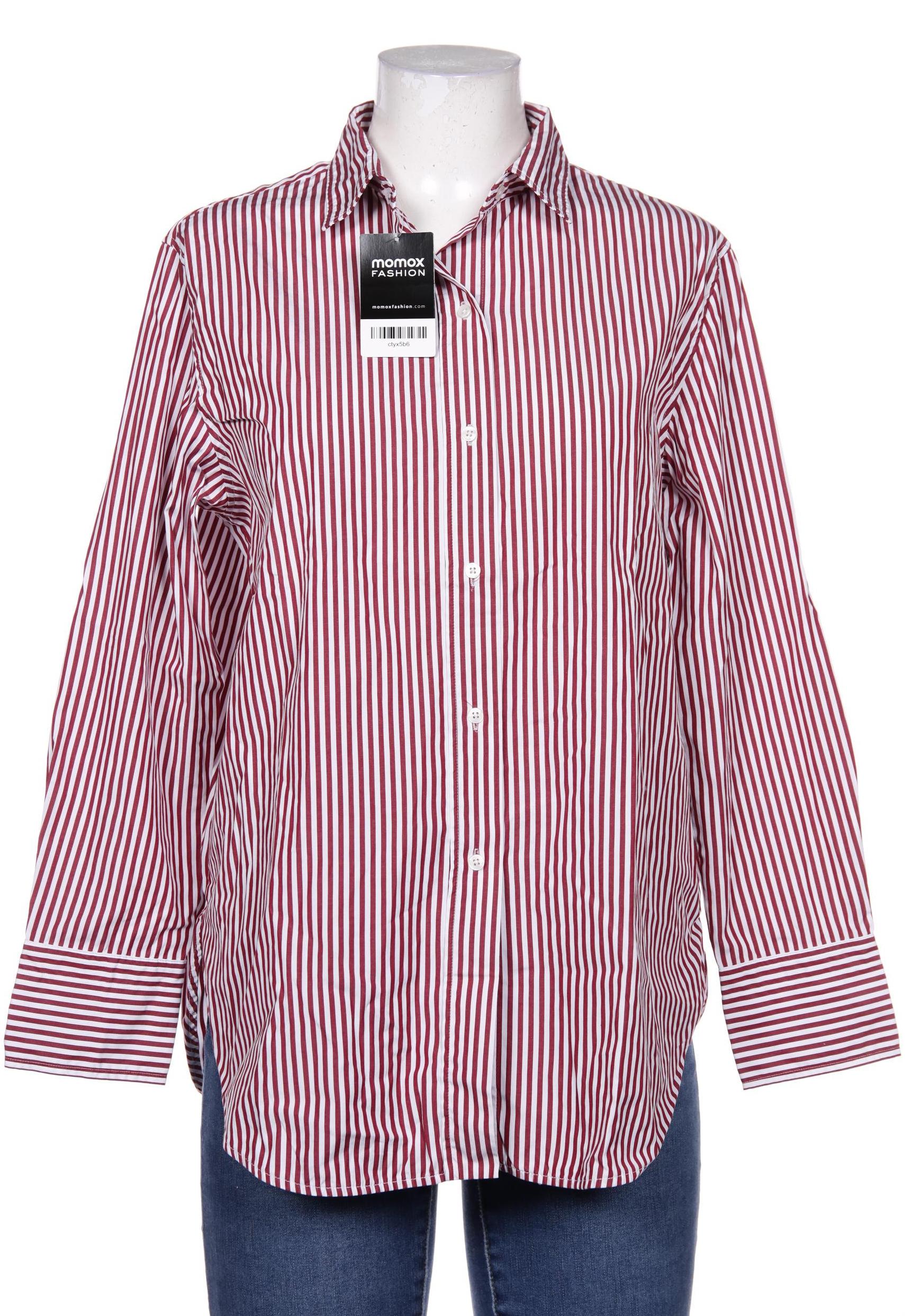 

Massimo Dutti Damen Bluse, bordeaux, Gr. 38
