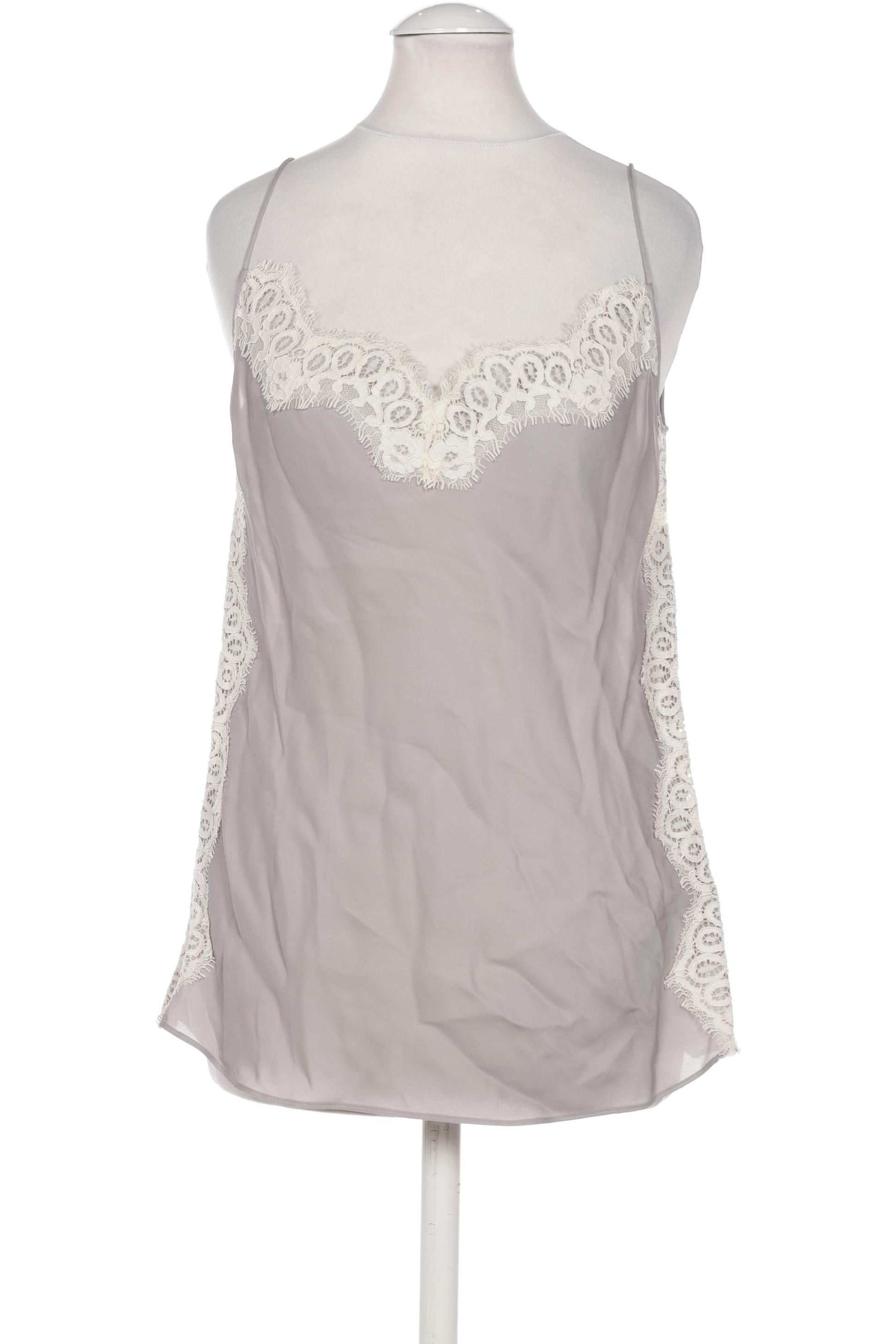 

Massimo Dutti Damen Bluse, grau, Gr. 36